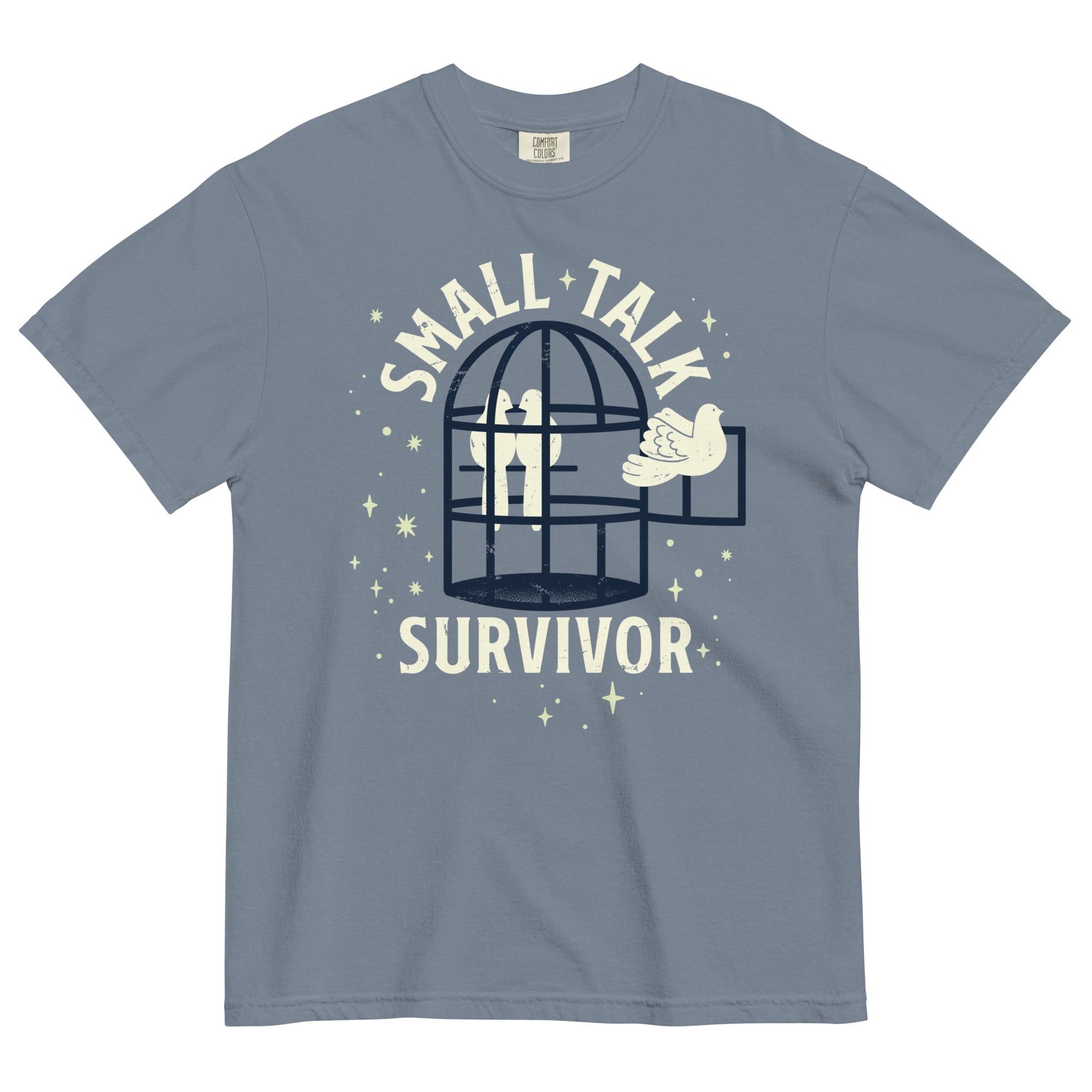 Small Talk Survivor Men's Relaxed Fit Tee