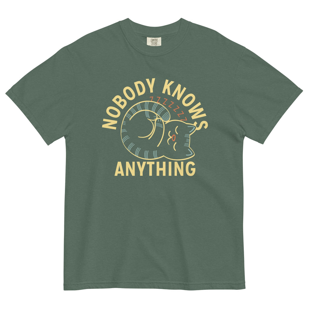 Nobody Knows Anything Men's Relaxed Fit Tee