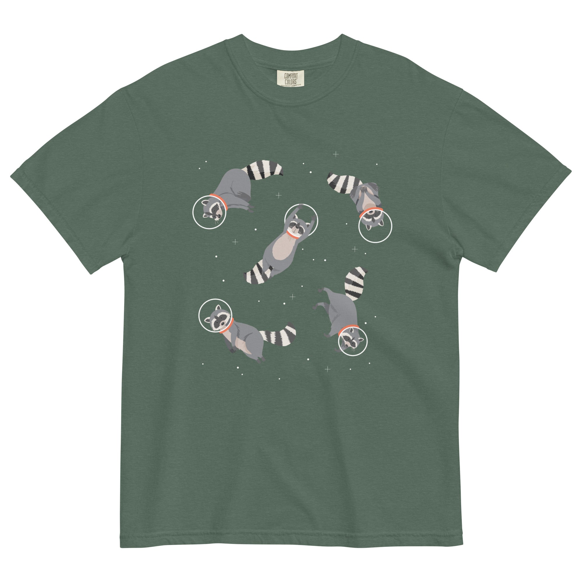 Raccoons In Space Men's Relaxed Fit Tee