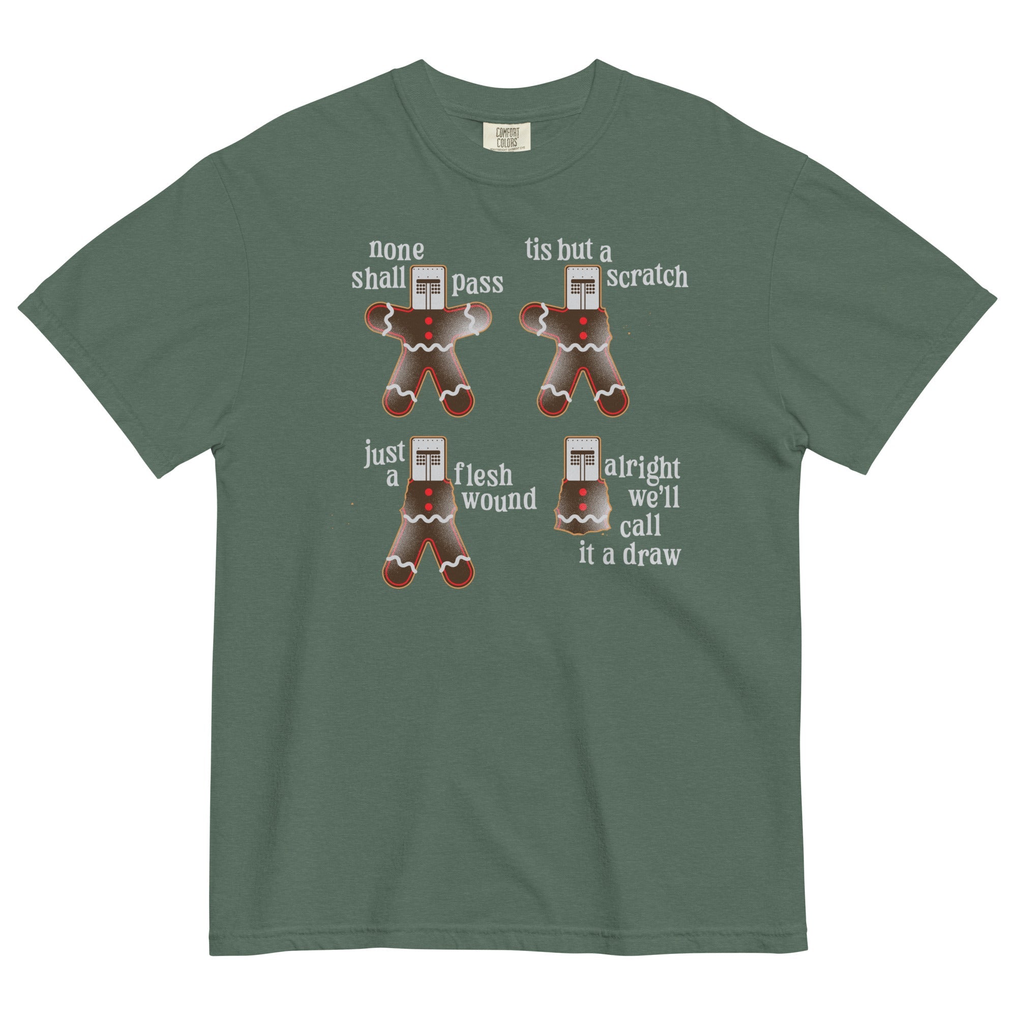 Alright We'll Call It A Draw Gingerbread Men's Relaxed Fit Tee