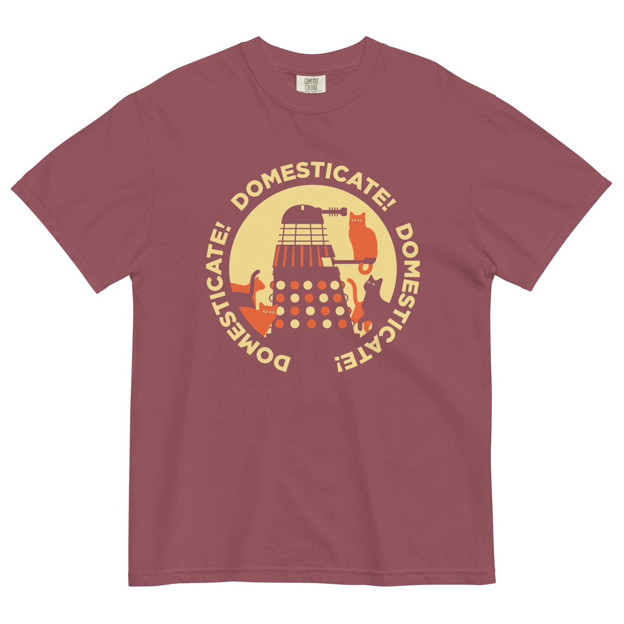 Domesticate! Domesticate! Domesticate! Men's Relaxed Fit Tee