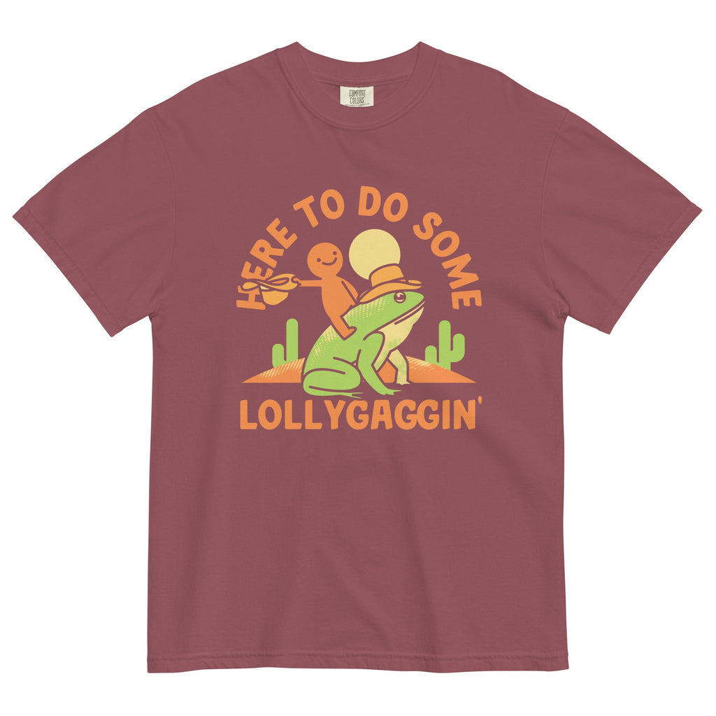 Here To Do Some Lollygaggin Men's Relaxed Fit Tee