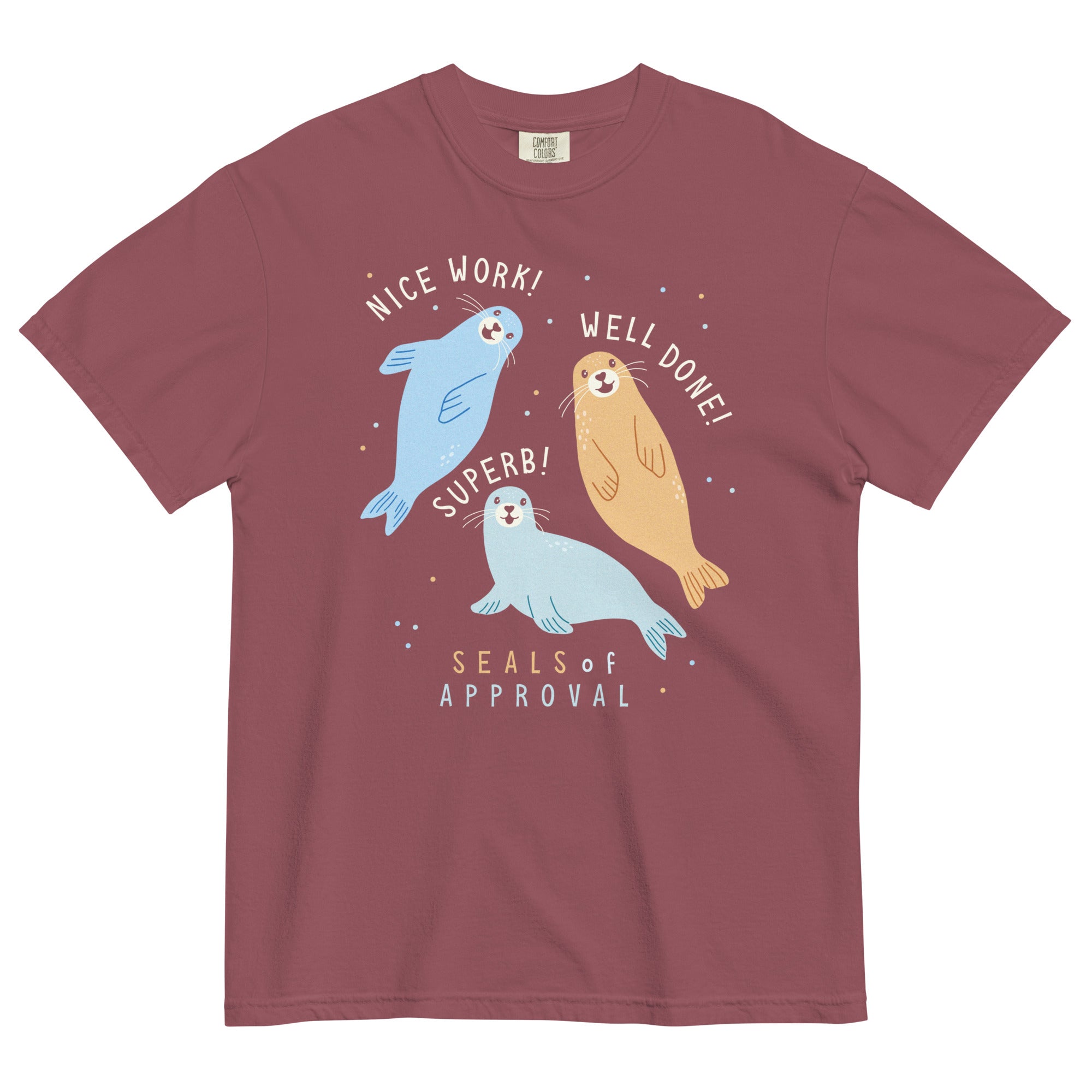 Seals Of Approval Men's Relaxed Fit Tee