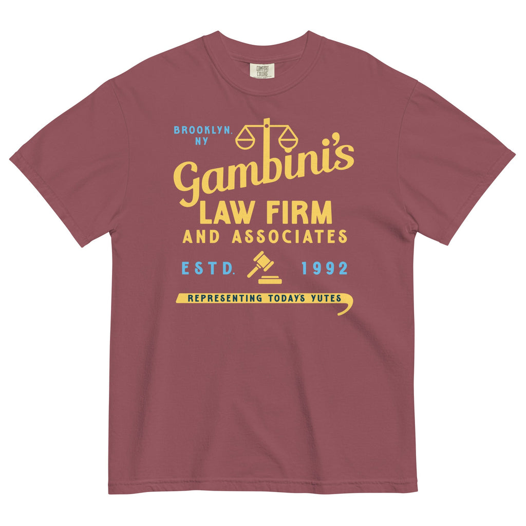 Gambini's Law Firm Men's Relaxed Fit Tee