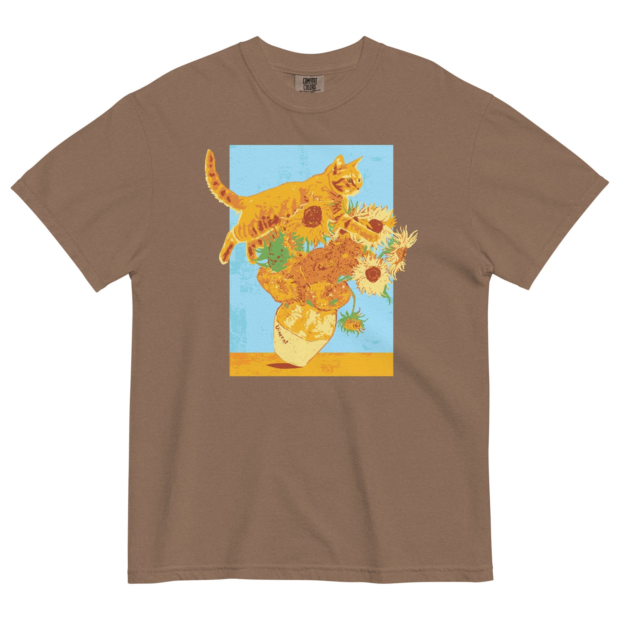 Van Gogh's Cat Men's Relaxed Fit Tee