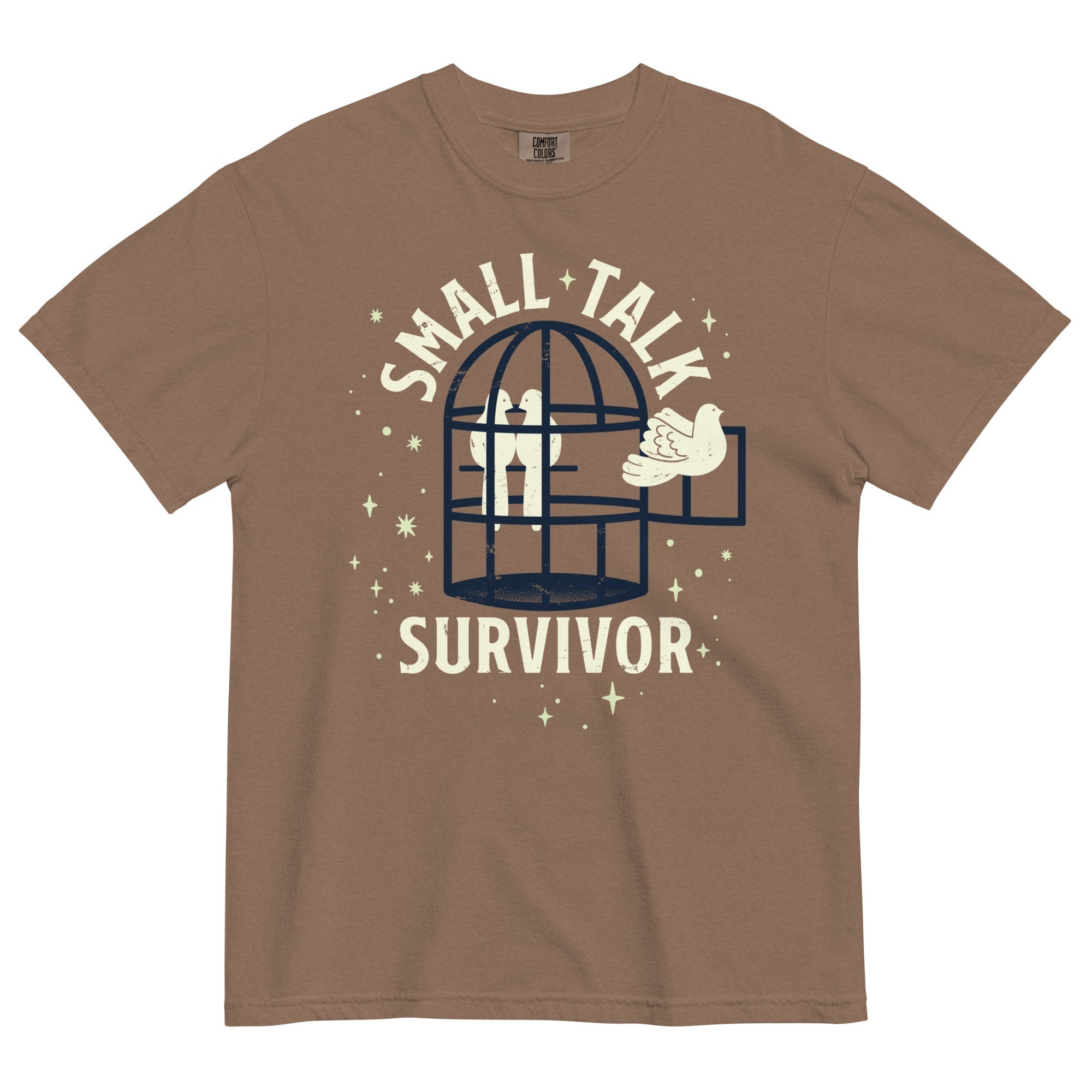 Small Talk Survivor Men's Relaxed Fit Tee