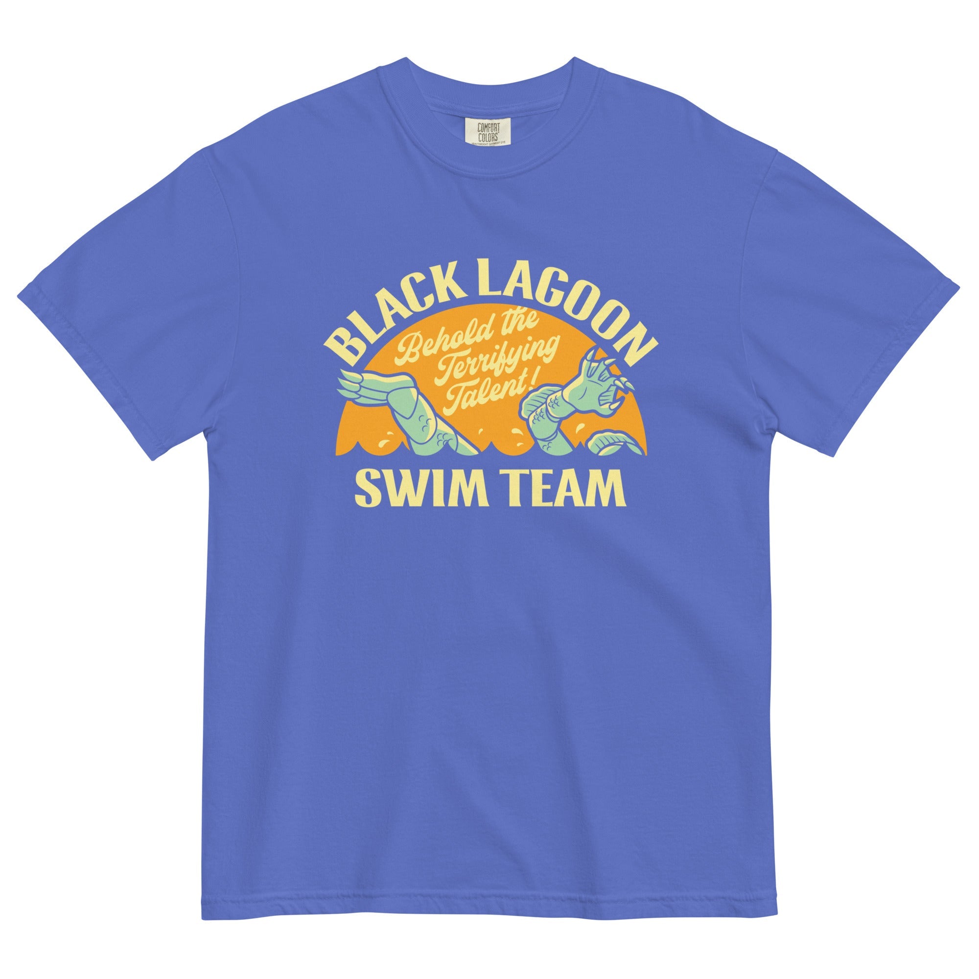 Black Lagoon Swim Team Men's Relaxed Fit Tee