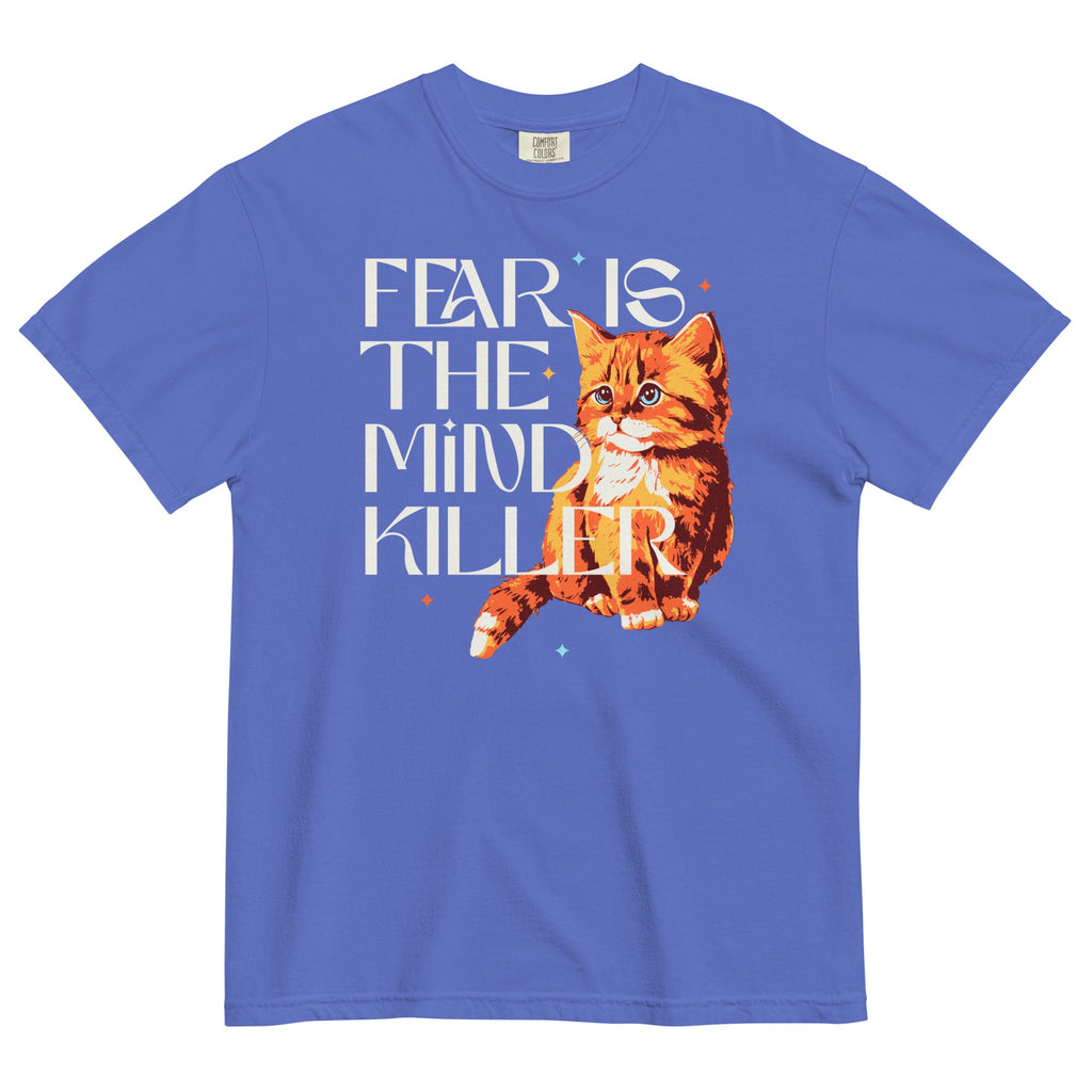 Fear Is The Mind Killer Cat Men's Relaxed Fit Tee