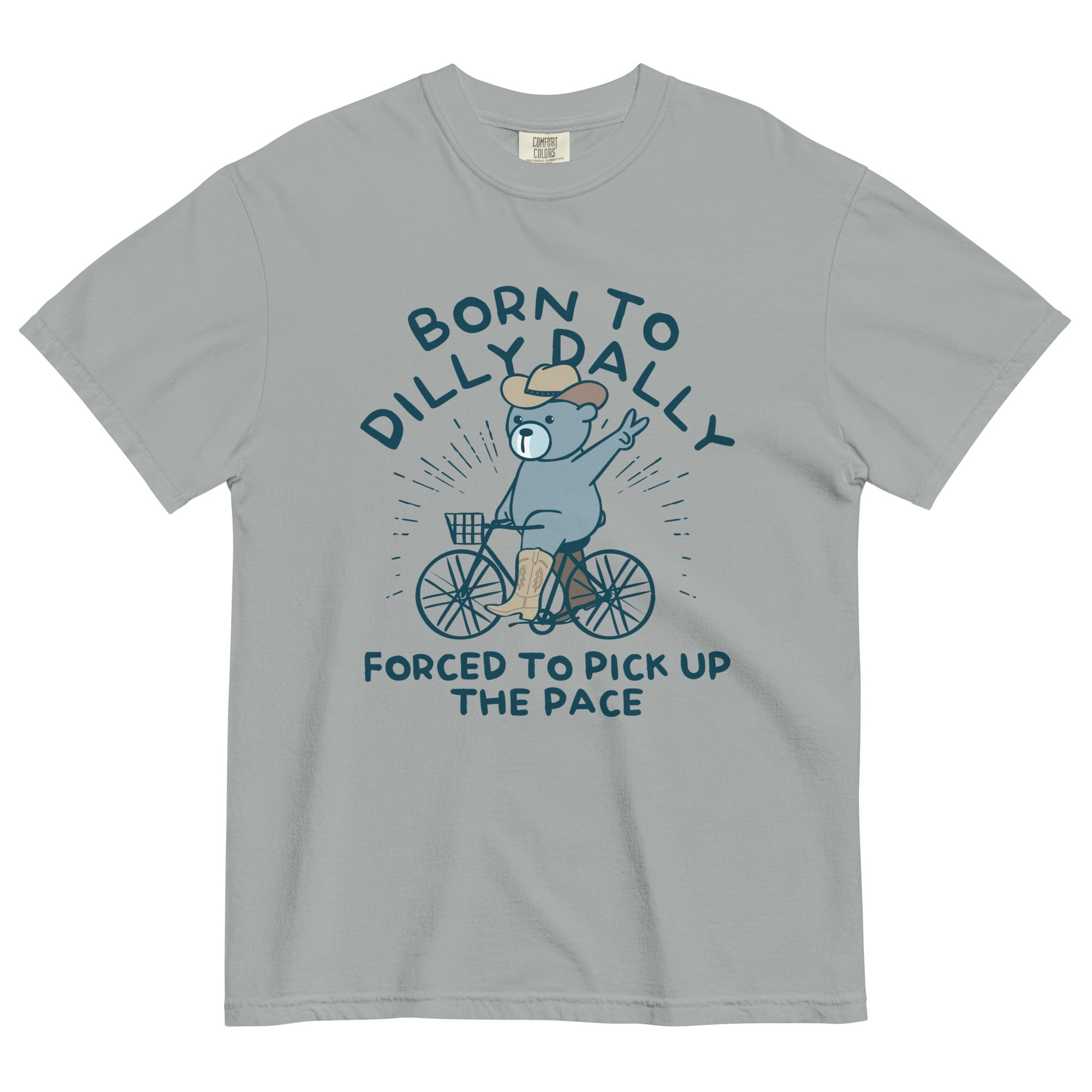 Born To Dilly Dally Forced To Pick Up The Pace Men's Relaxed Fit Tee