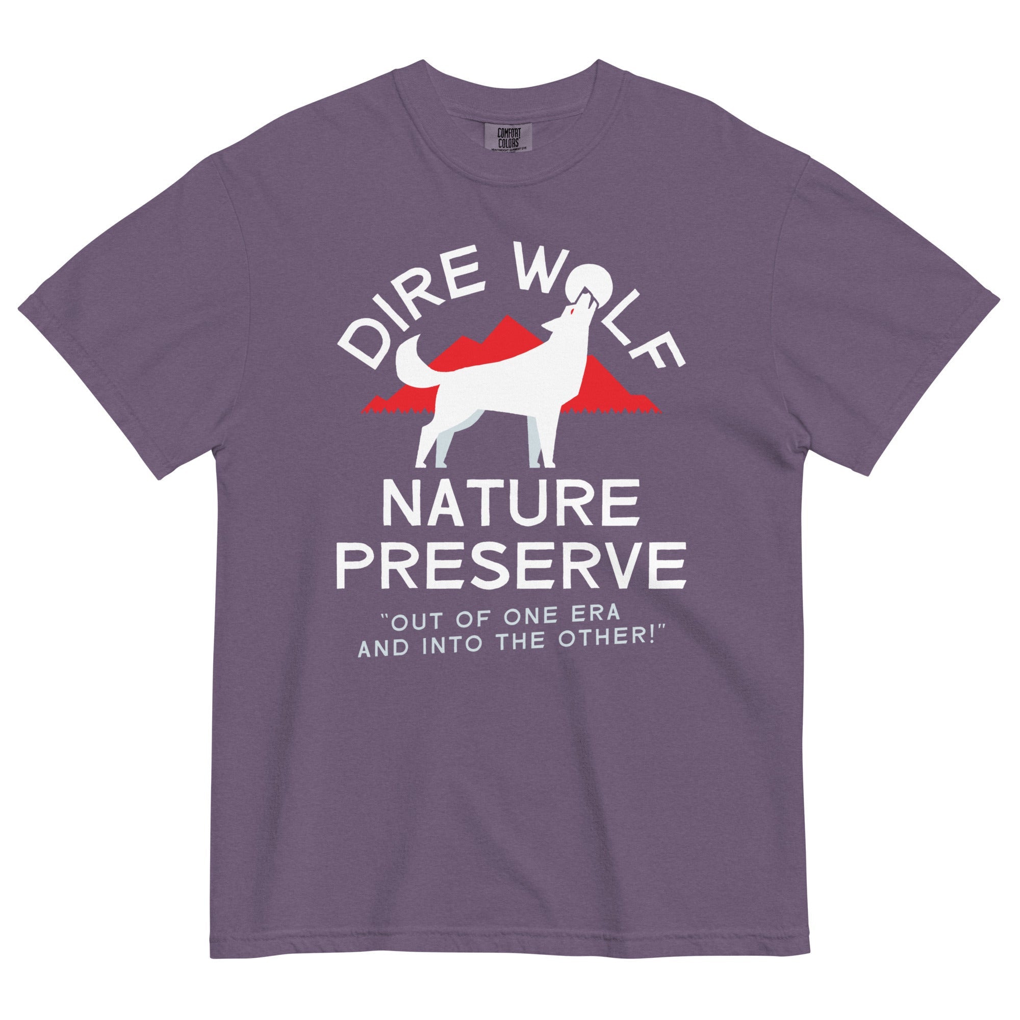 Dire Wolf Nature Preserve Men's Relaxed Fit Tee