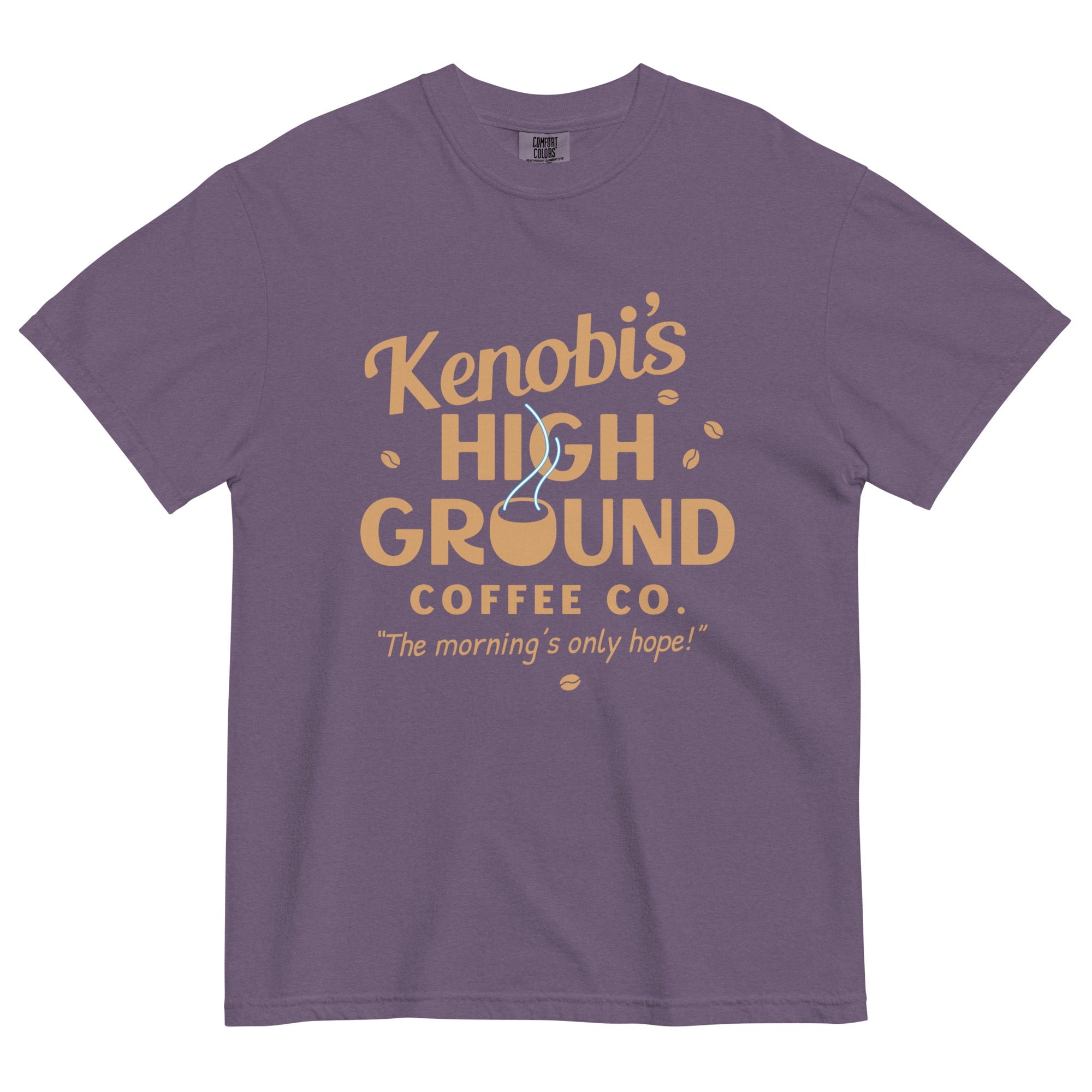 Kenobi's High Ground Coffee Co Men's Relaxed Fit Tee