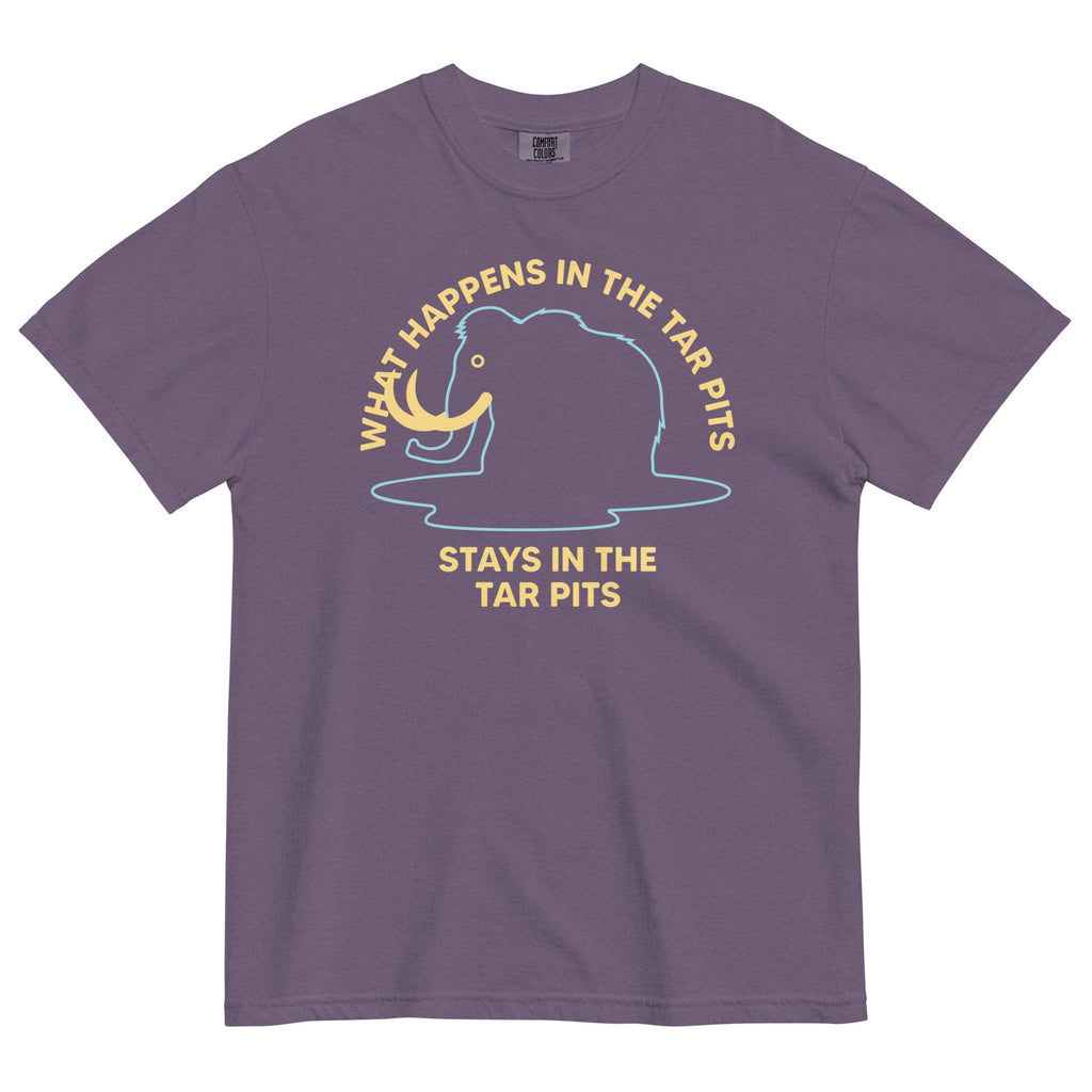 What Happens In The Tar Pits Stays In The Tar Pits Men's Relaxed Fit Tee