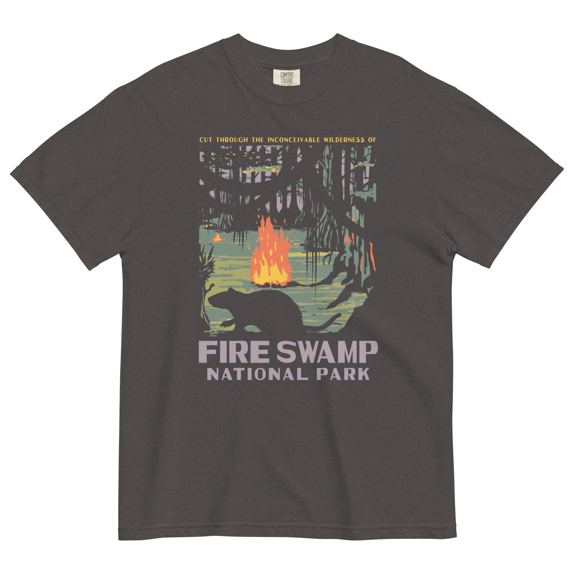 Fire Swamp National Park Men's Relaxed Fit Tee