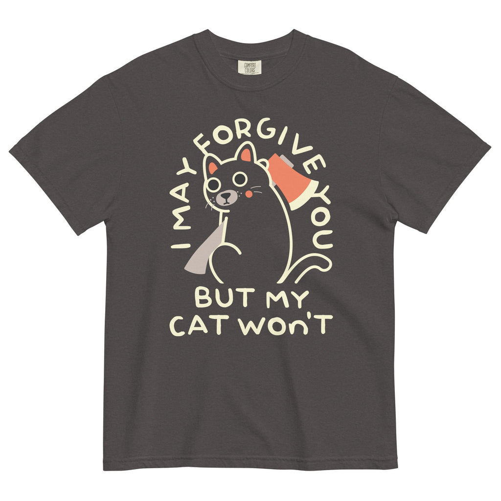 I May Forgive You But My Cat Won't Men's Relaxed Fit Tee