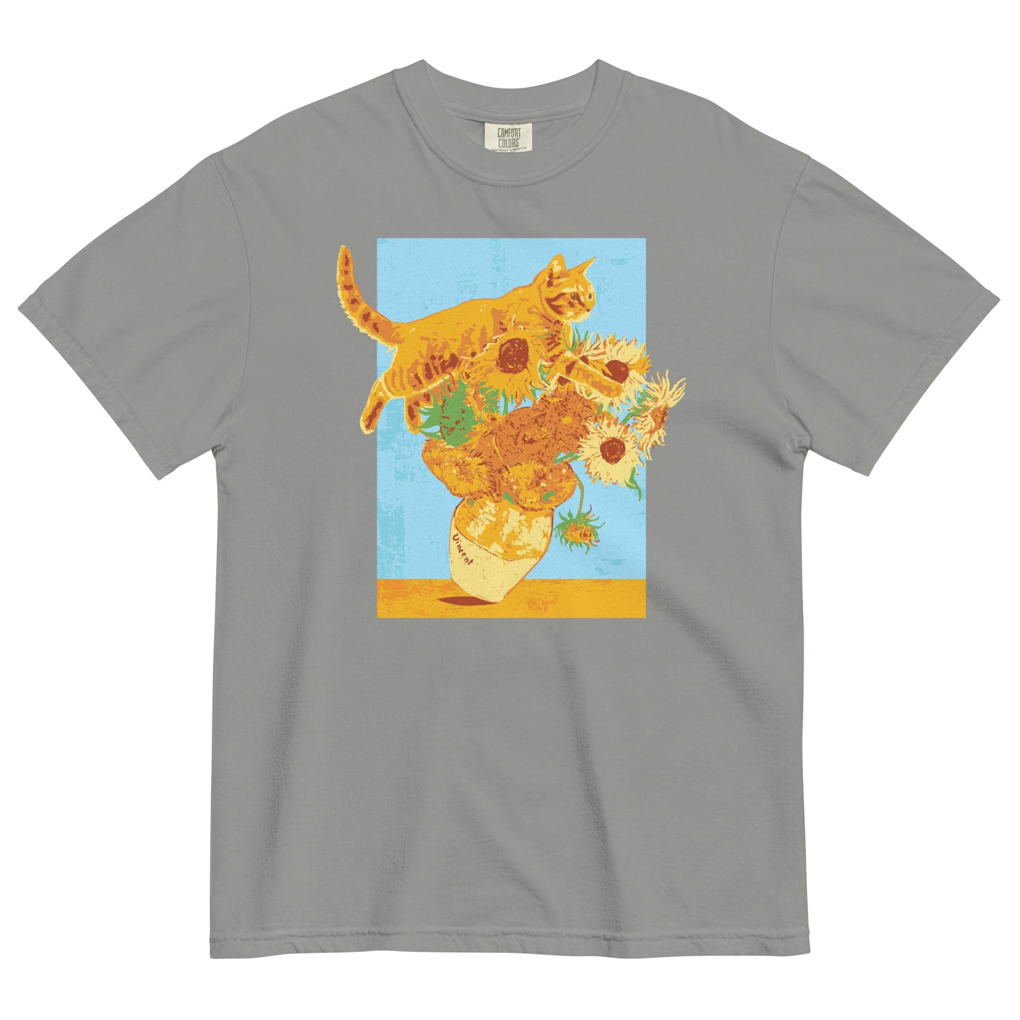 Van Gogh's Cat Men's Relaxed Fit Tee