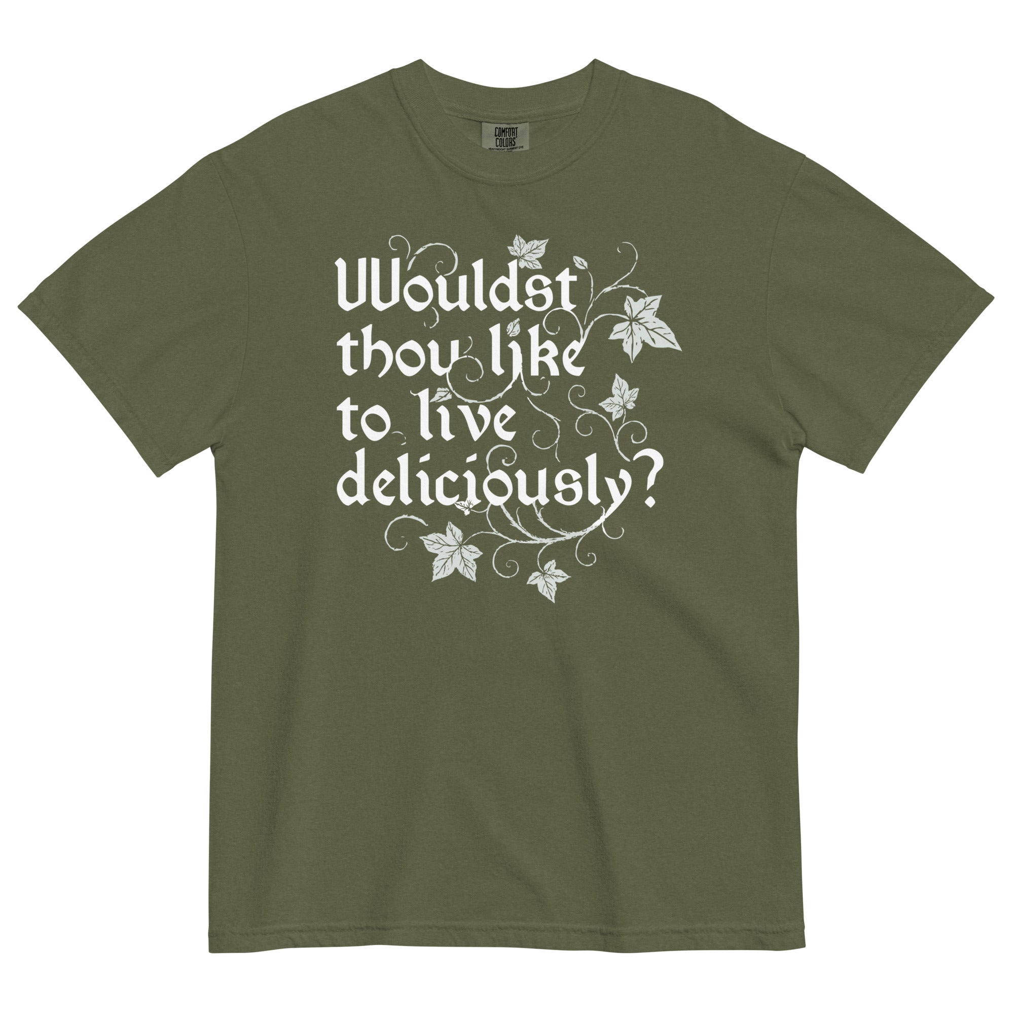 Wouldst Thou Like To Live Deliciously? Men's Relaxed Fit Tee