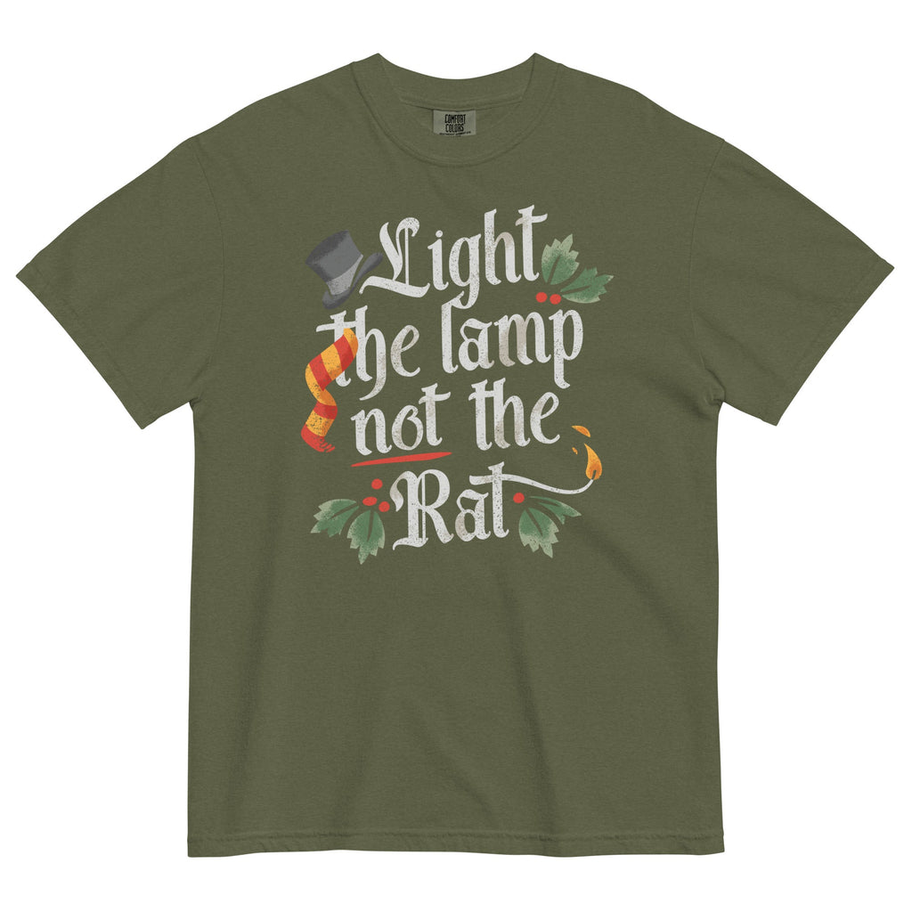Light The Lamp Not The Rat Men's Relaxed Fit Tee