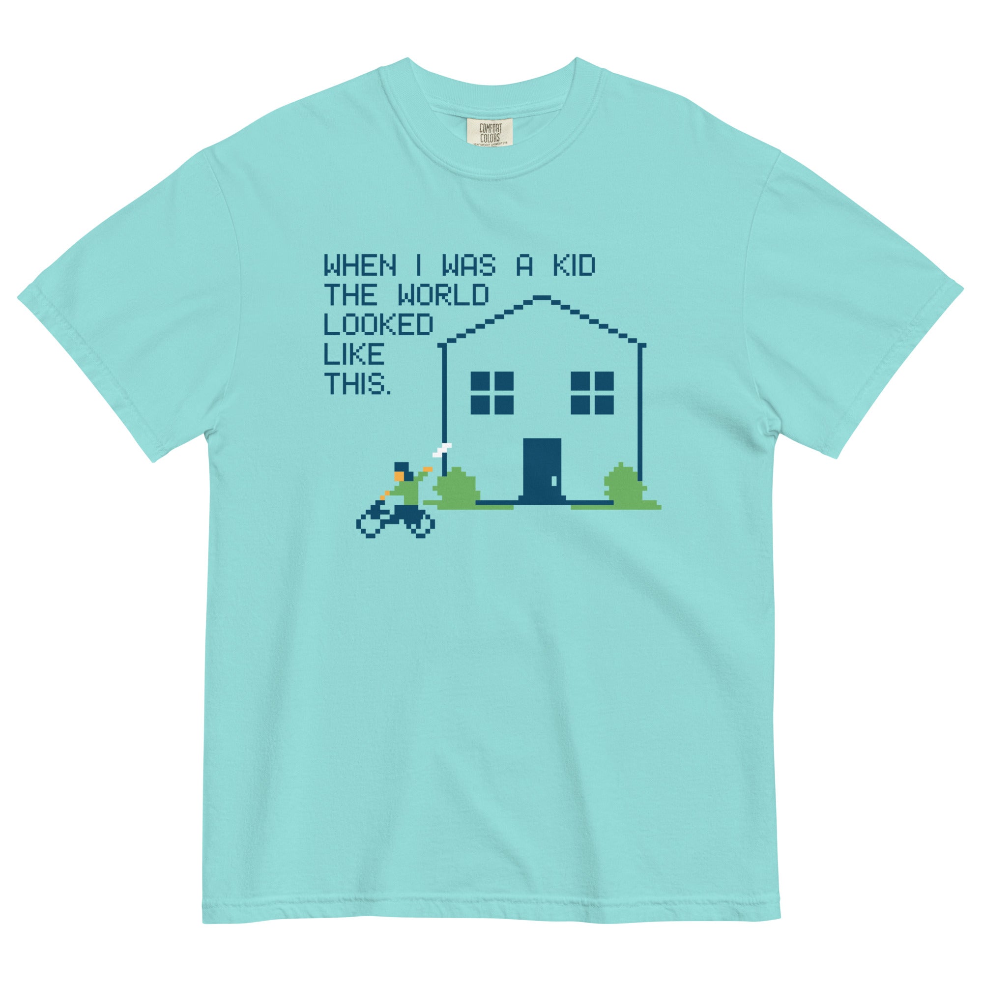 When I Was A Kid The World Men's Relaxed Fit Tee