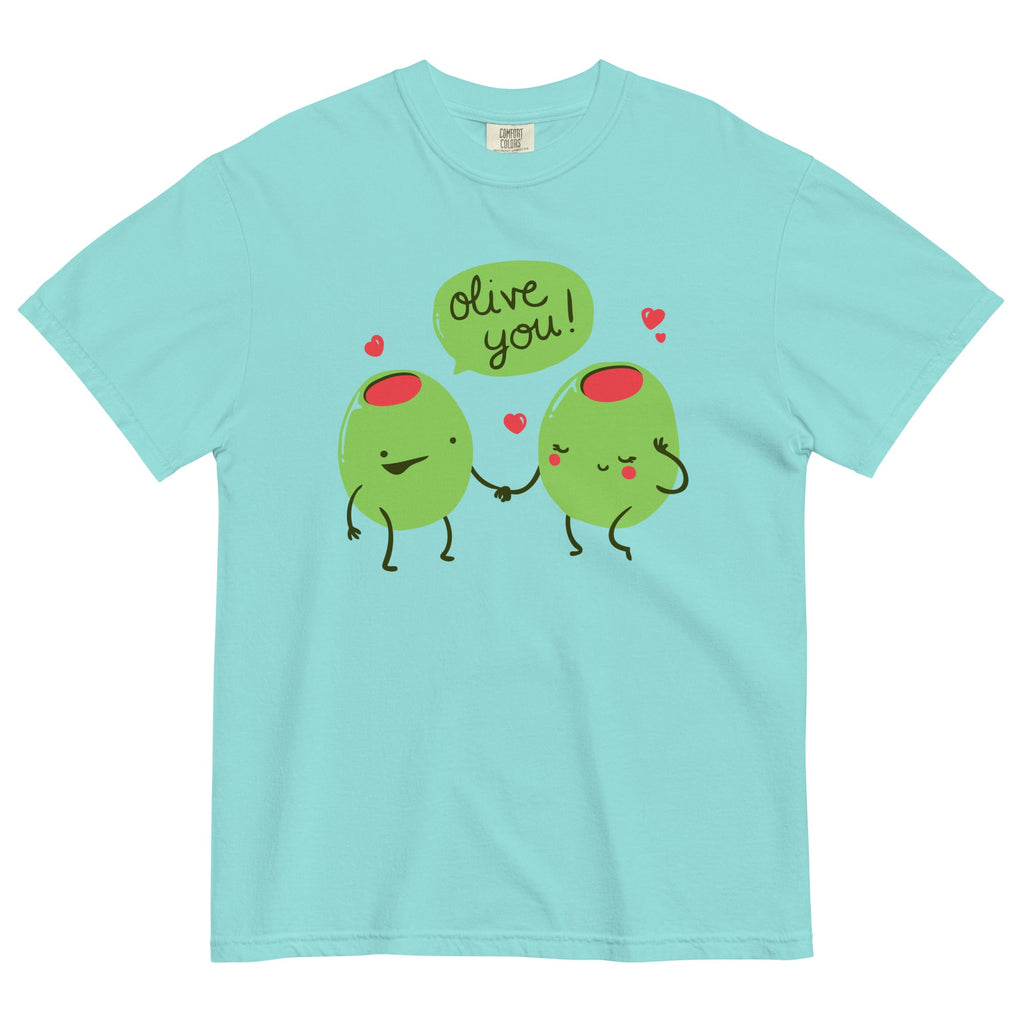 Olive You Men's Relaxed Fit Tee