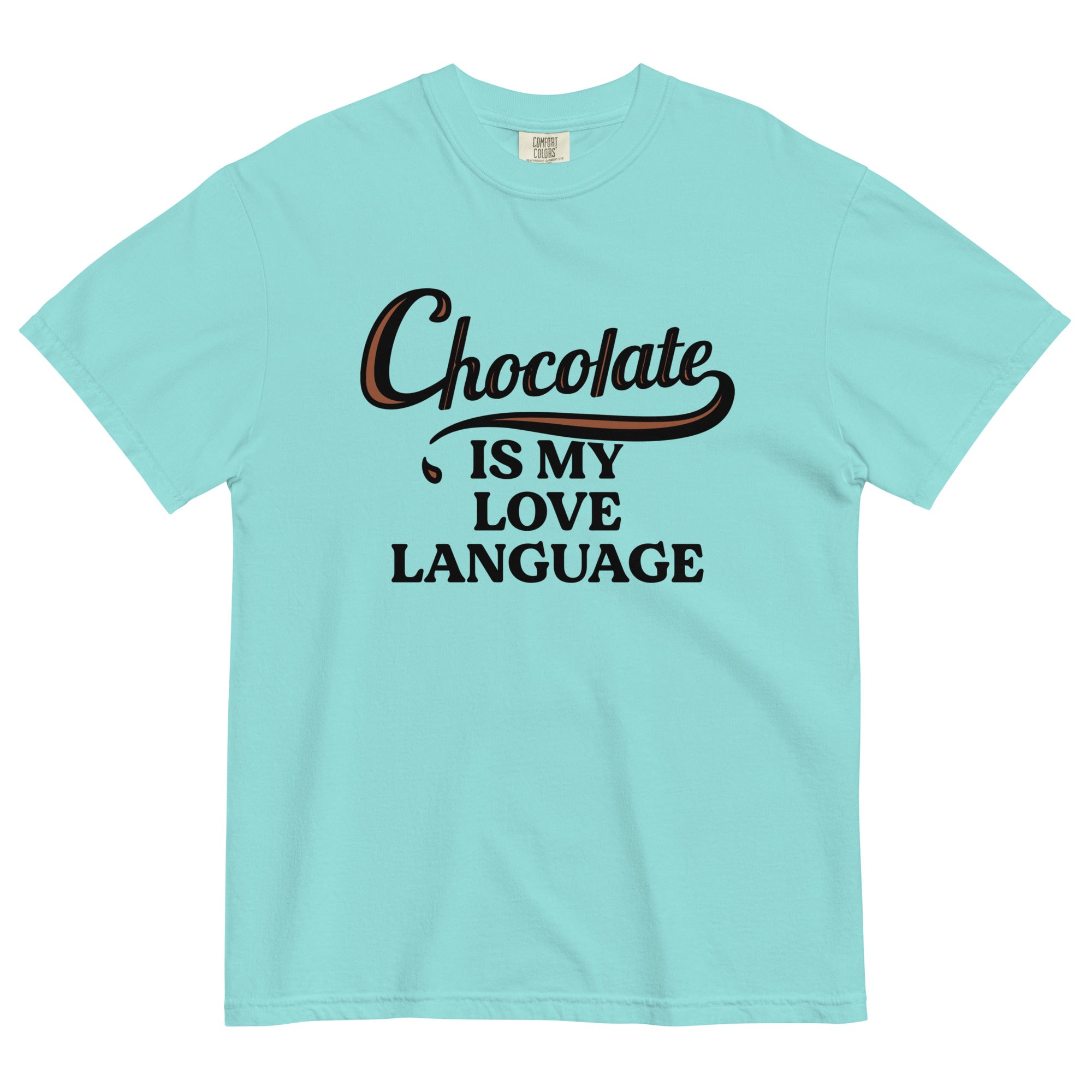 Chocolate Is My Love Language Men's Relaxed Fit Tee