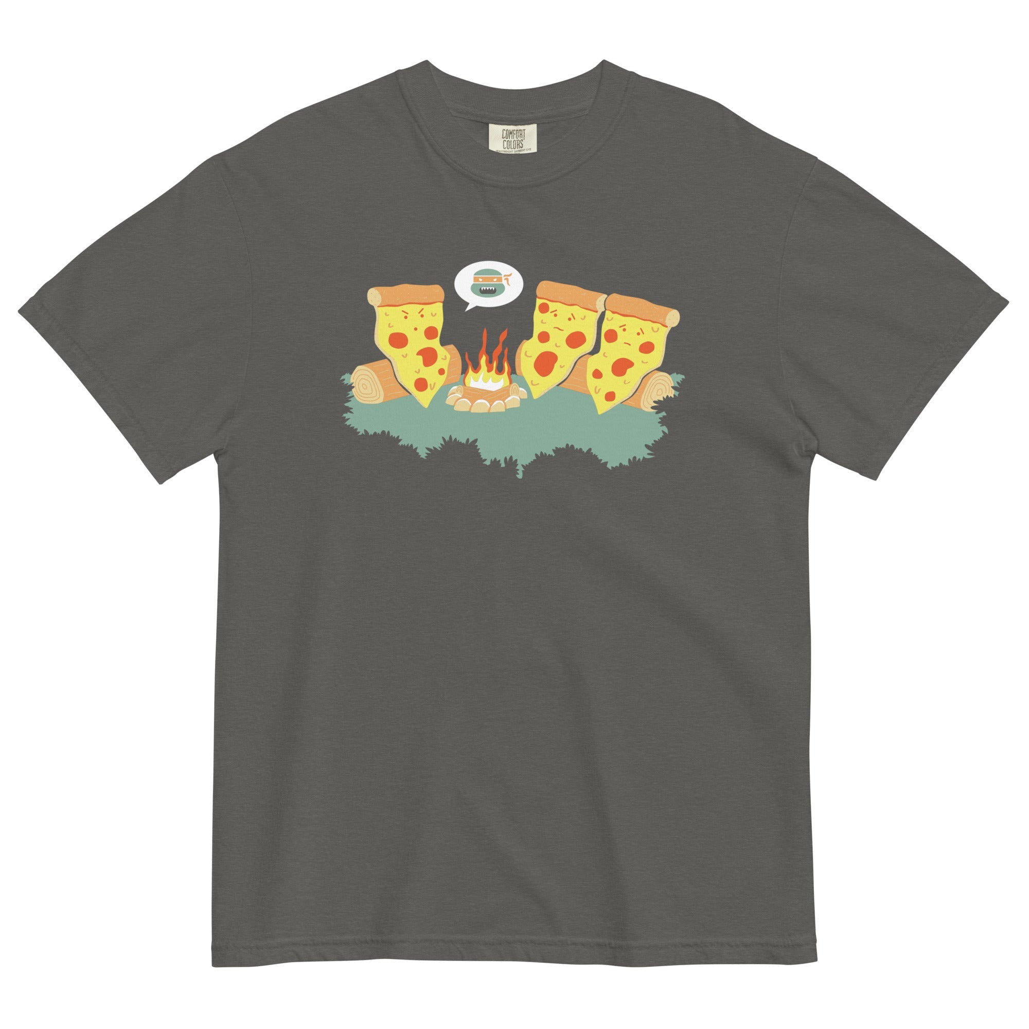 Pizza Campfire Story Men's Relaxed Fit Tee