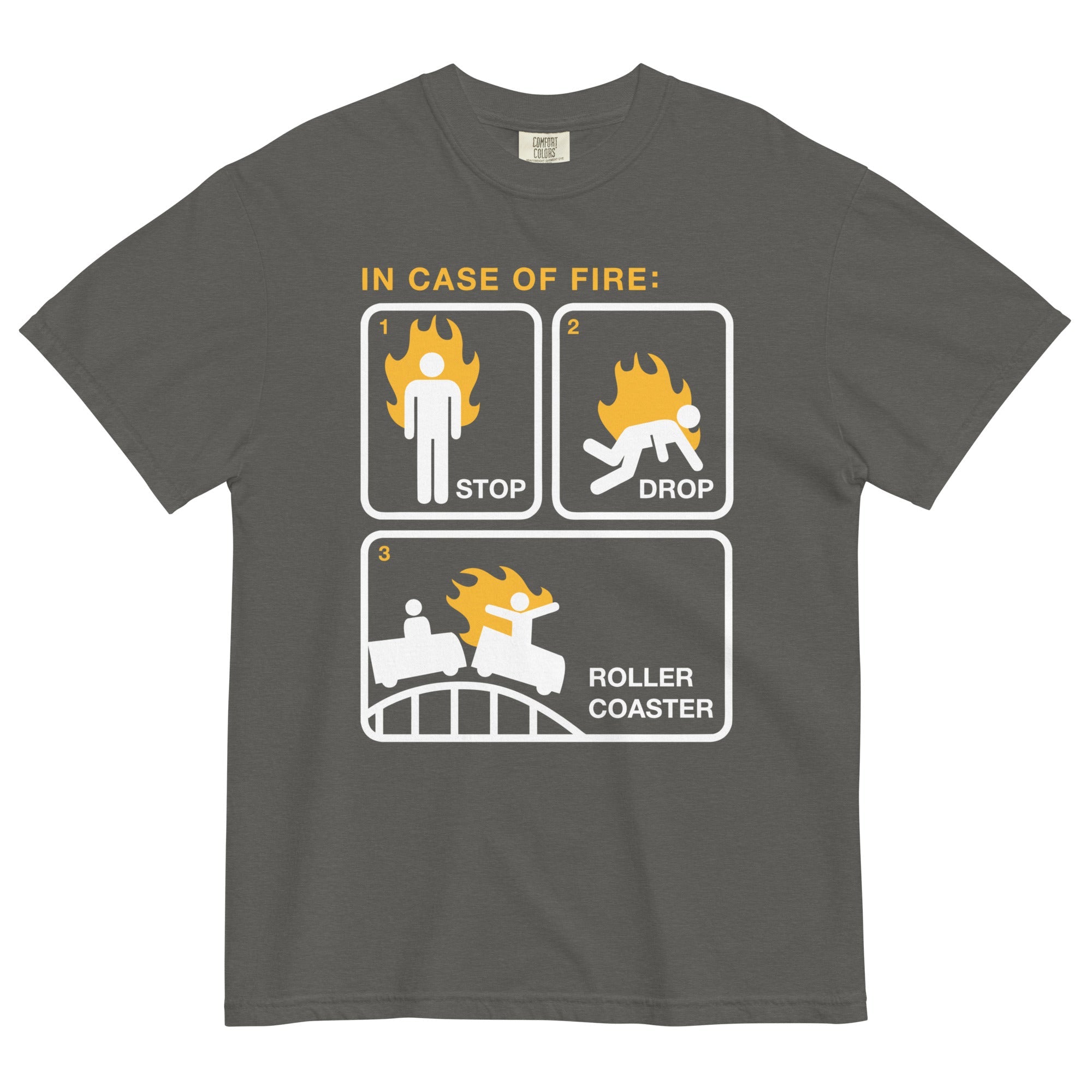 Stop Drop Roller Coaster Men's Relaxed Fit Tee