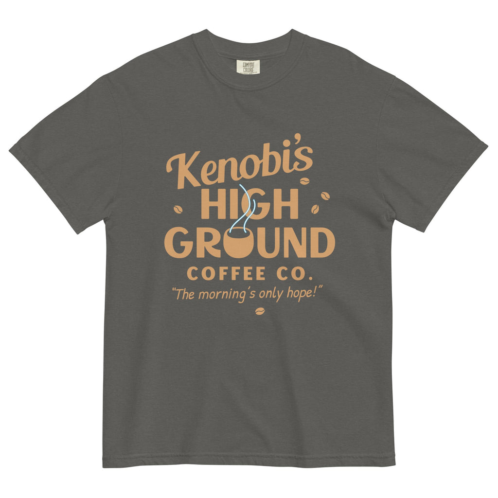Kenobi's High Ground Coffee Co Men's Relaxed Fit Tee