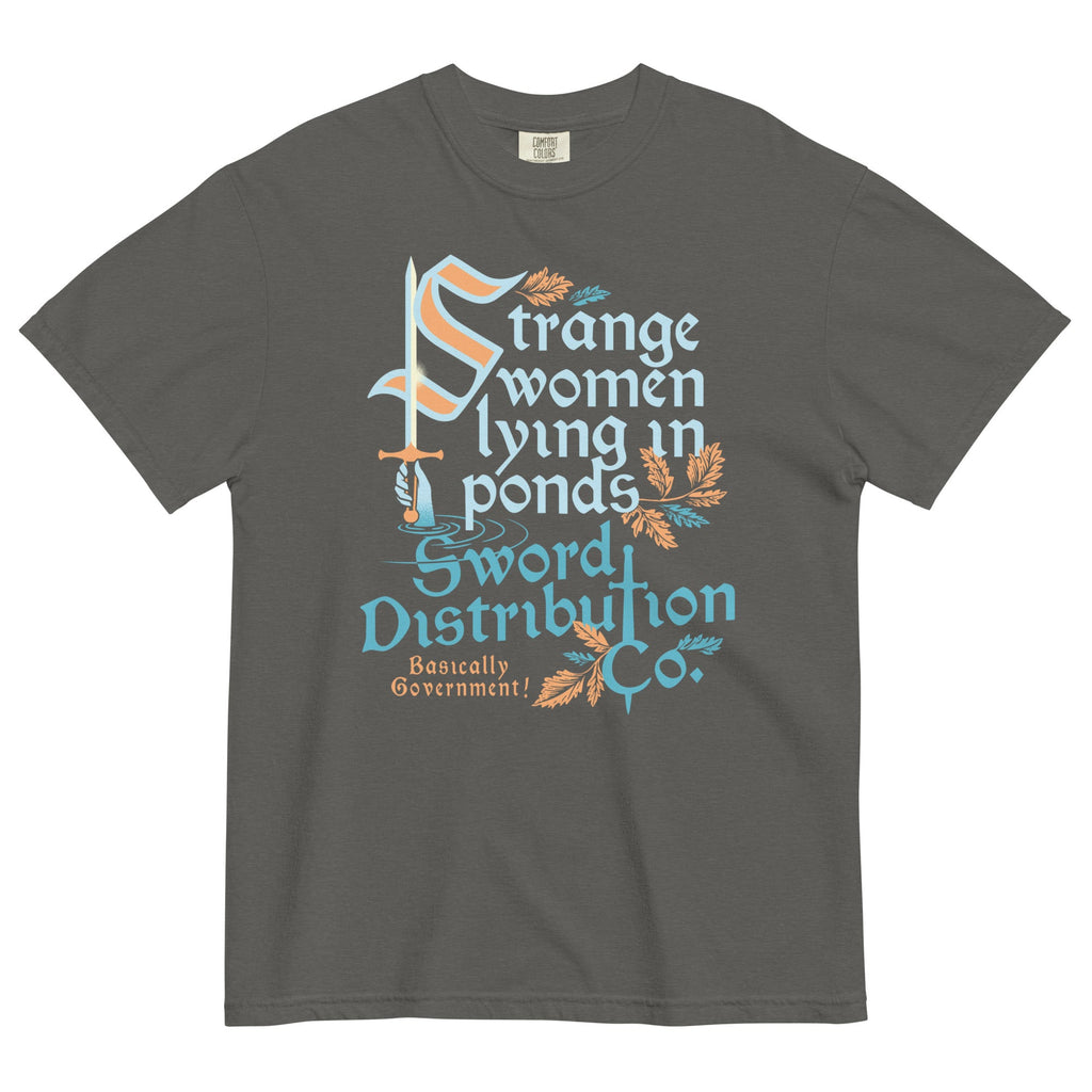 Strange Women Lying In Ponds Sword Distribution Co Men's Relaxed Fit Tee