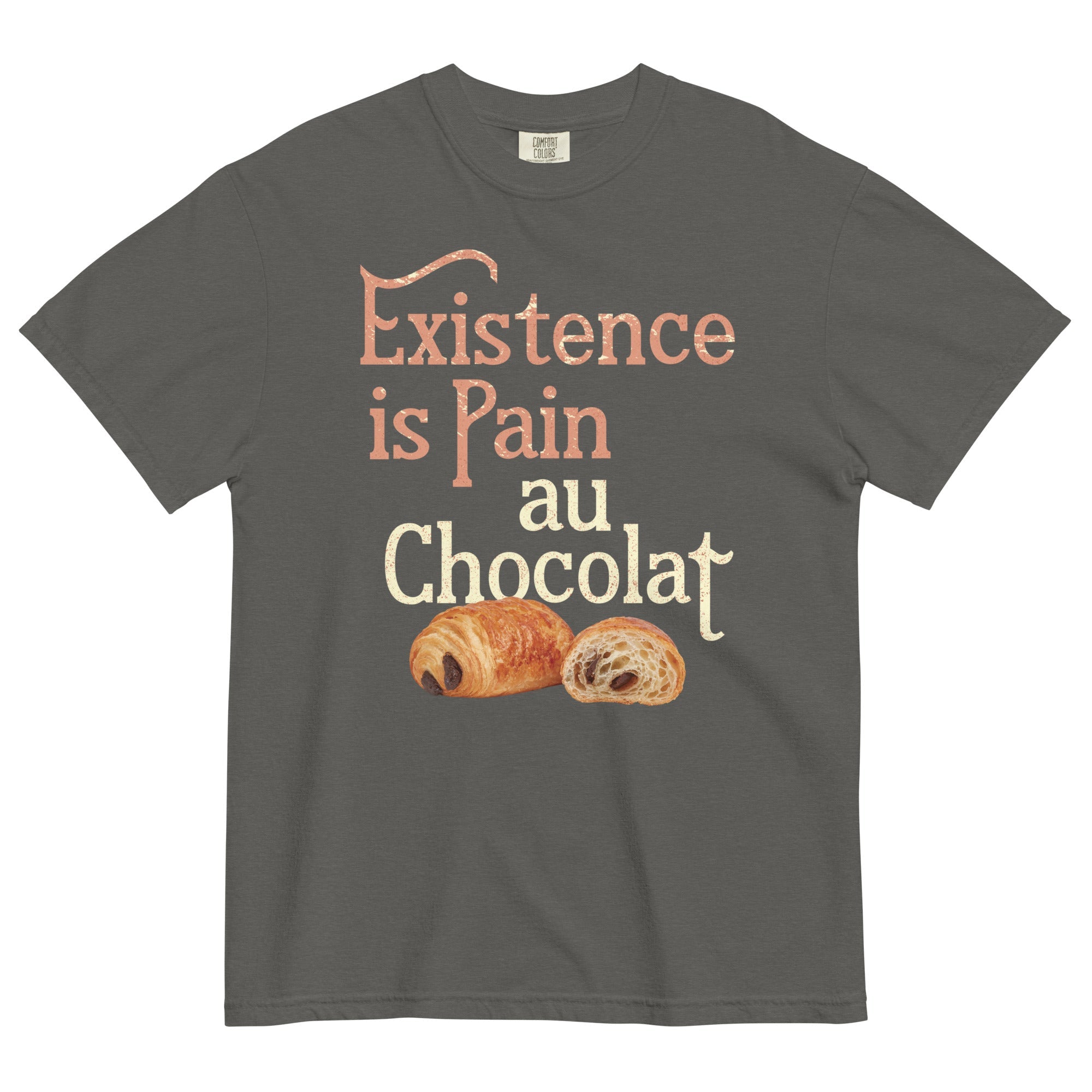 Existence Is Pain Au Chocolat Men's Relaxed Fit Tee
