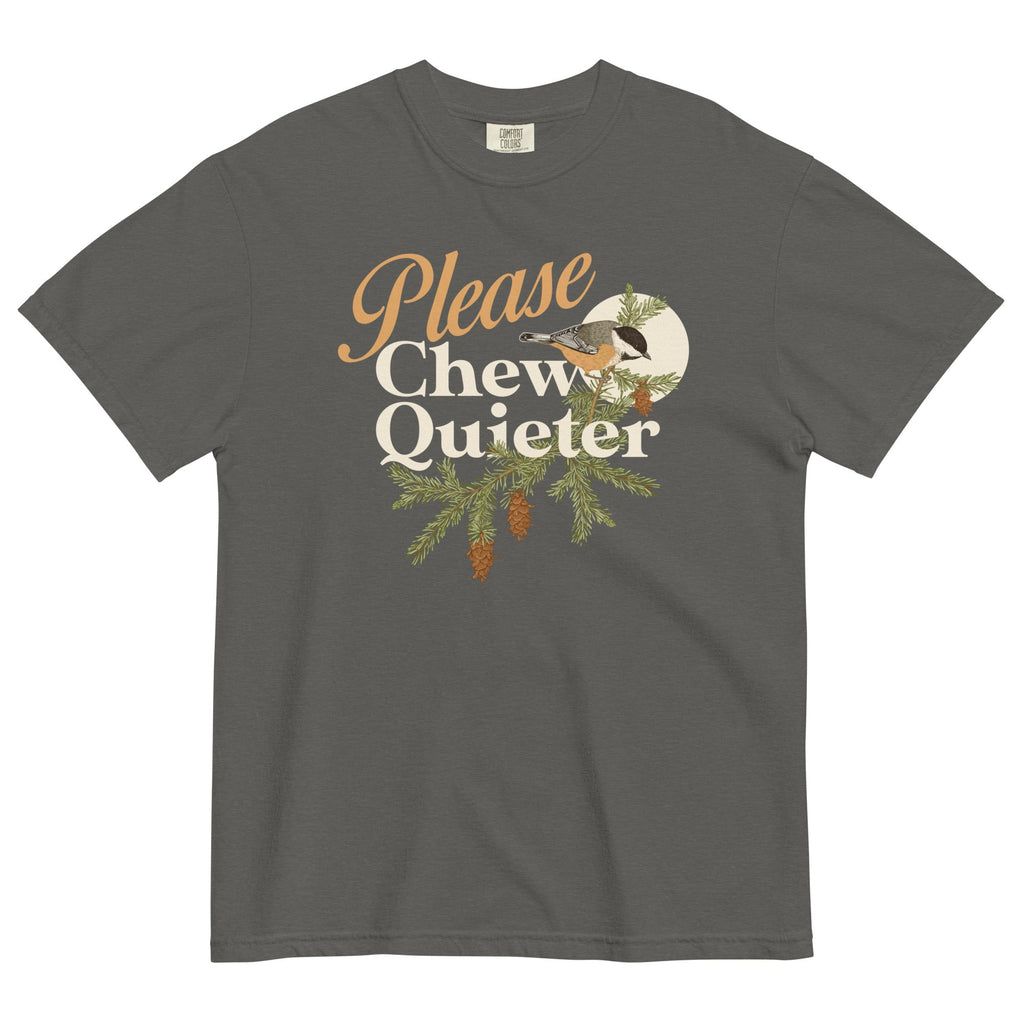 Please Chew Quieter Men's Relaxed Fit Tee
