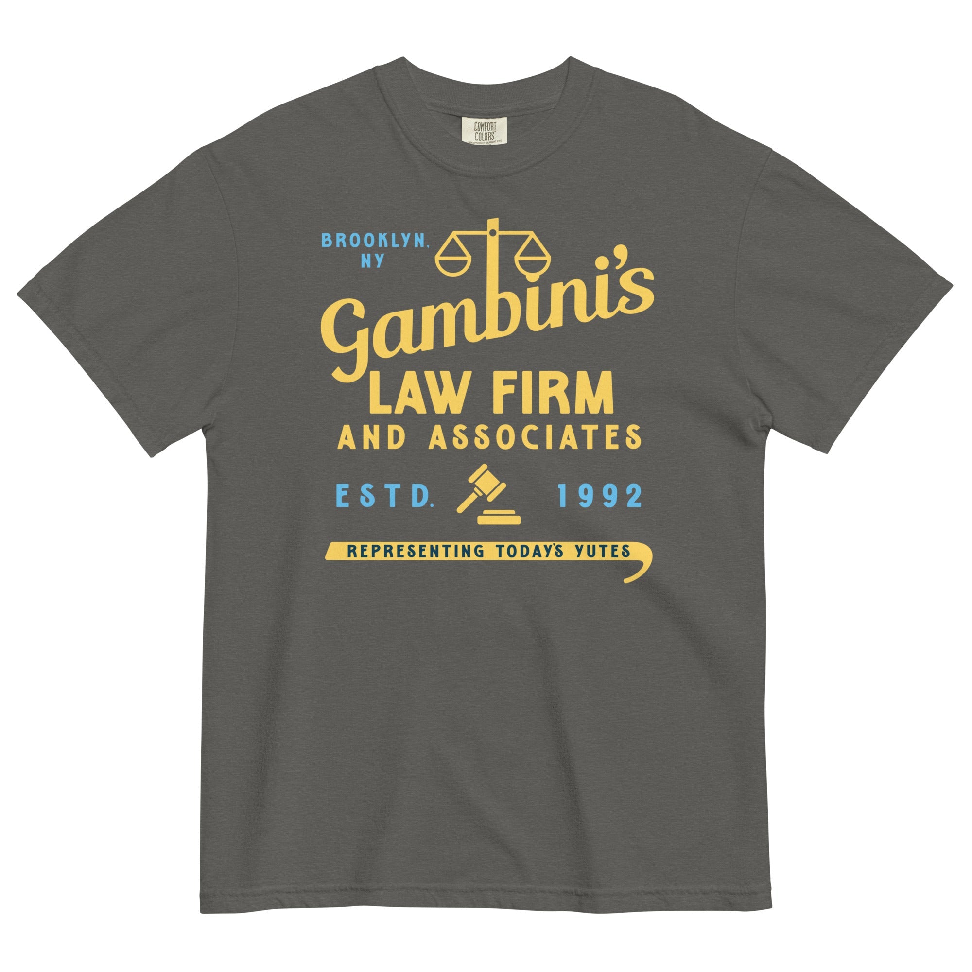 Gambini's Law Firm Men's Relaxed Fit Tee