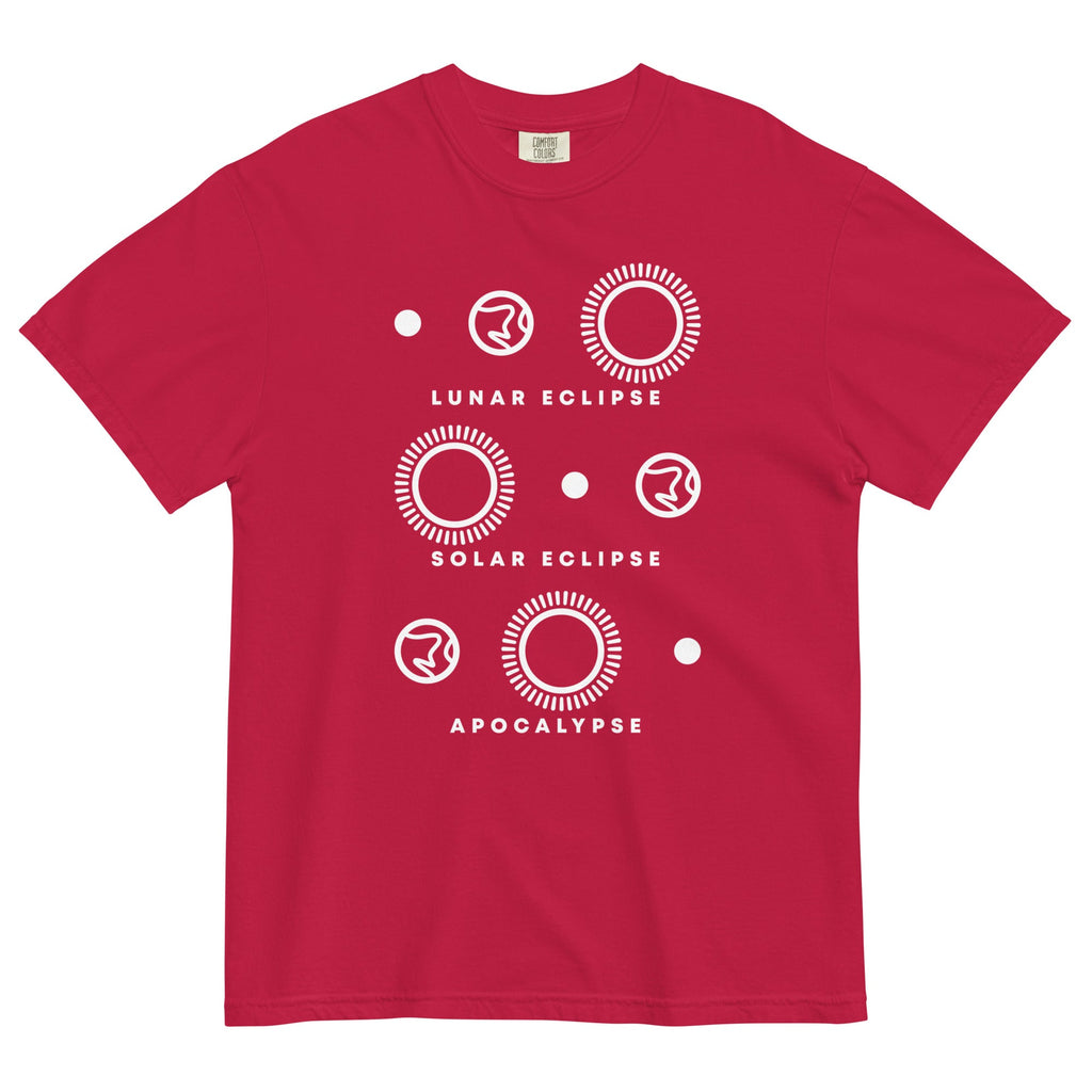 Lunar Eclipse Solar Eclipse Apocalypse Men's Relaxed Fit Tee