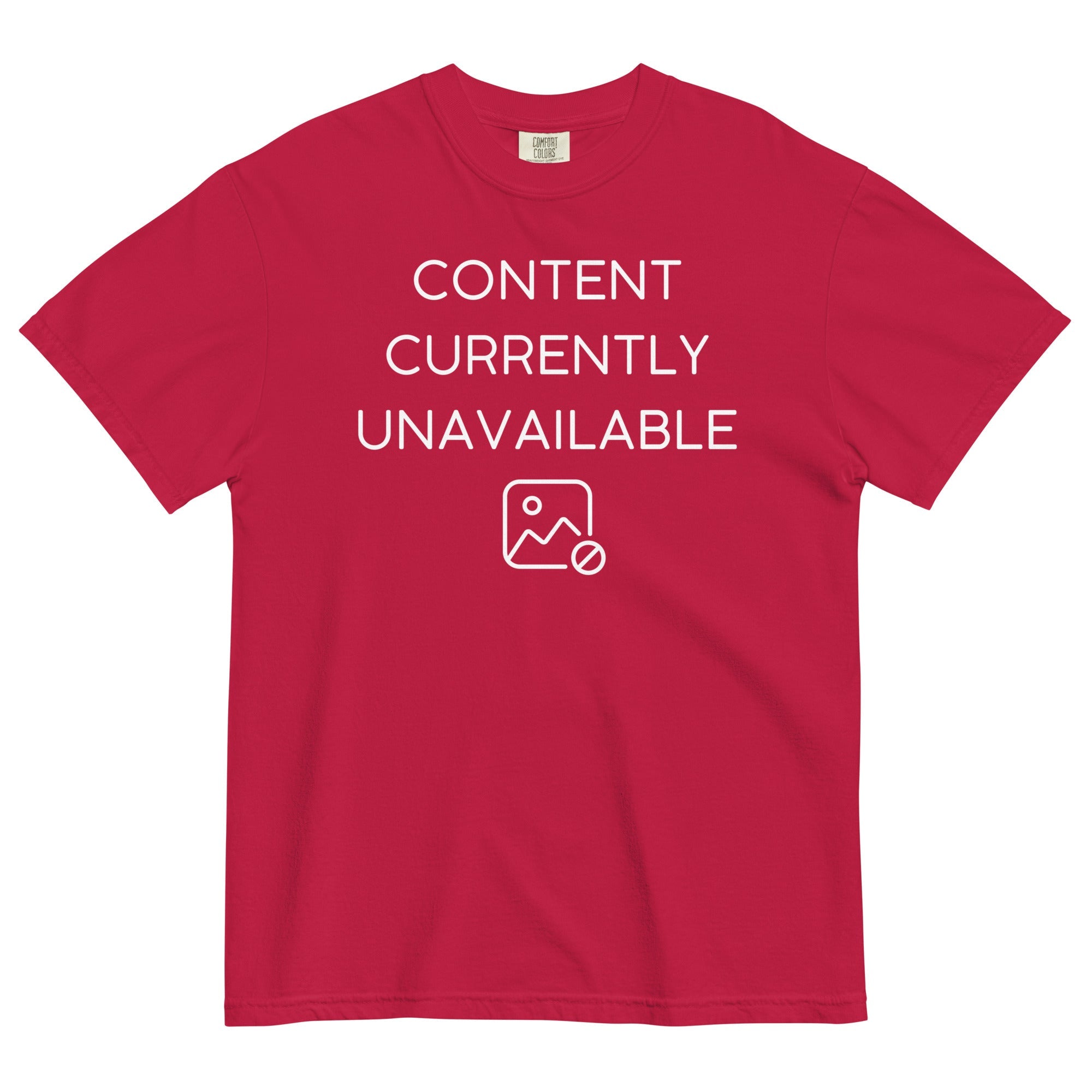 Content Currently Unavailable Men's Relaxed Fit Tee