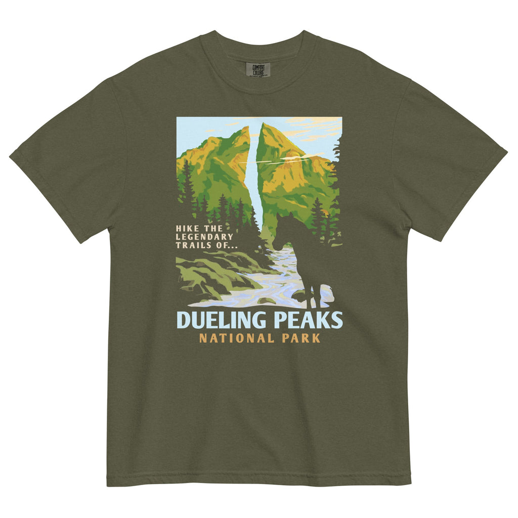 Dueling Peaks National Park Men's Relaxed Fit Tee