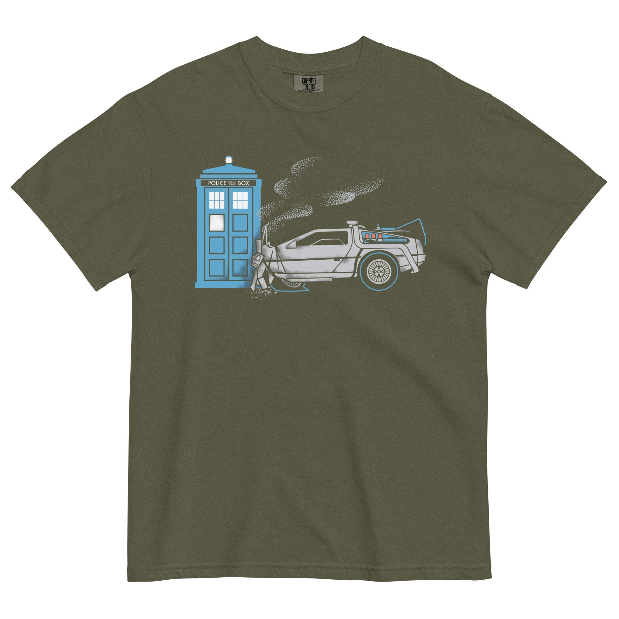 Time Collision Men's Relaxed Fit Tee