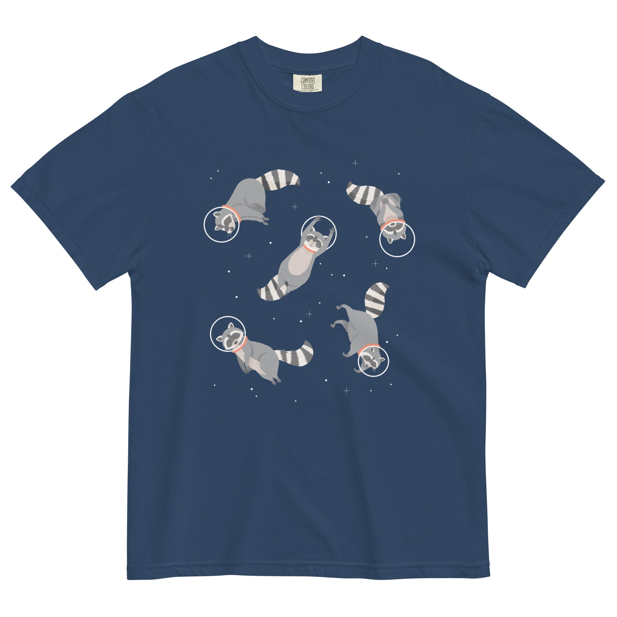 Raccoons In Space Men's Relaxed Fit Tee