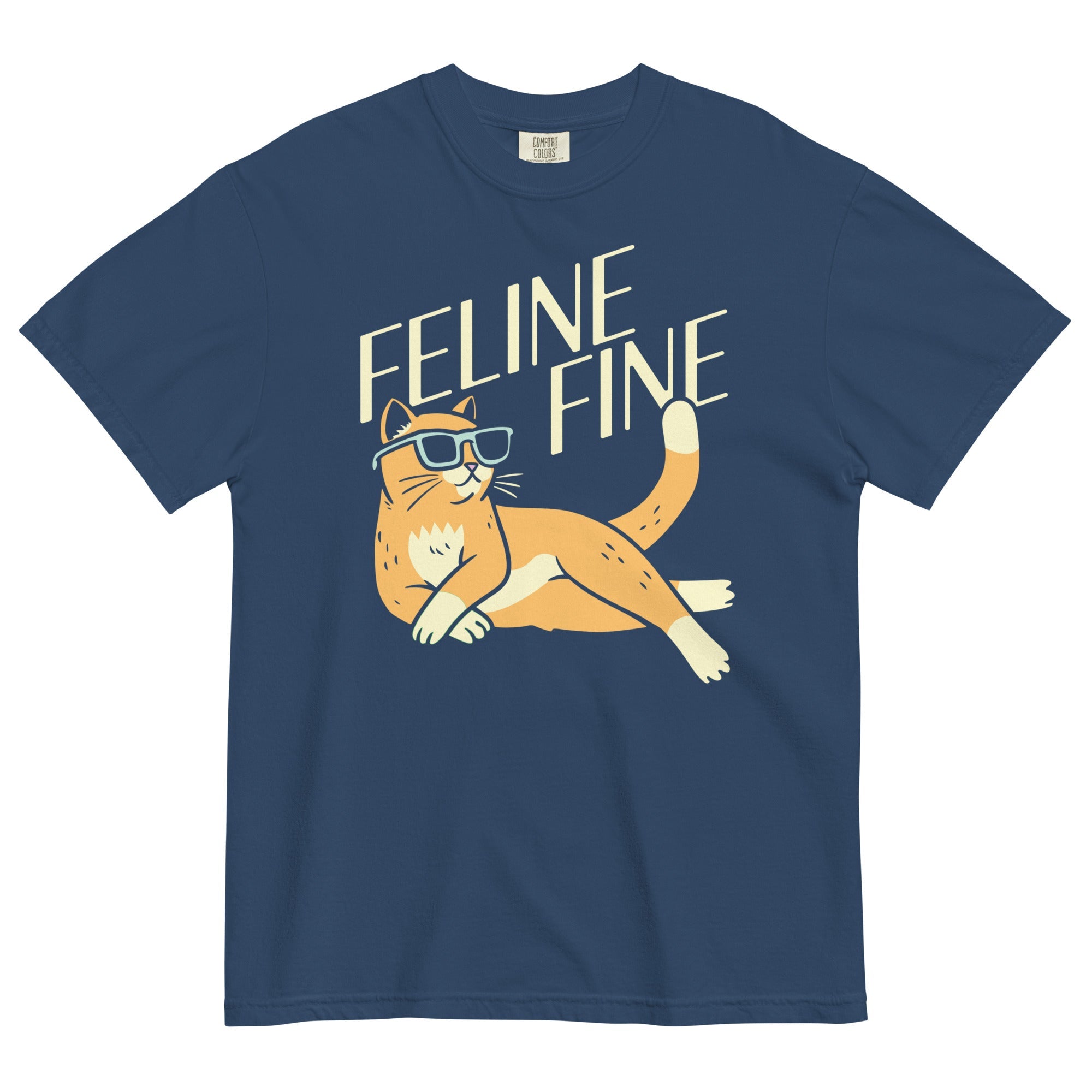 Feline Fine Men's Relaxed Fit Tee