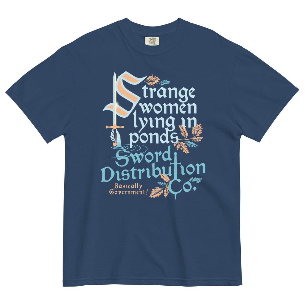 Strange Women Lying In Ponds Sword Distribution Co Men's Relaxed Fit Tee
