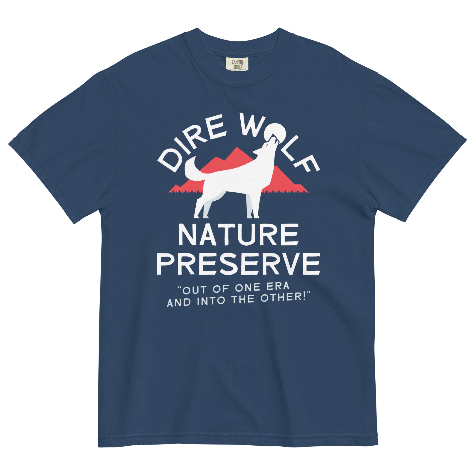 Dire Wolf Nature Preserve Men's Relaxed Fit Tee