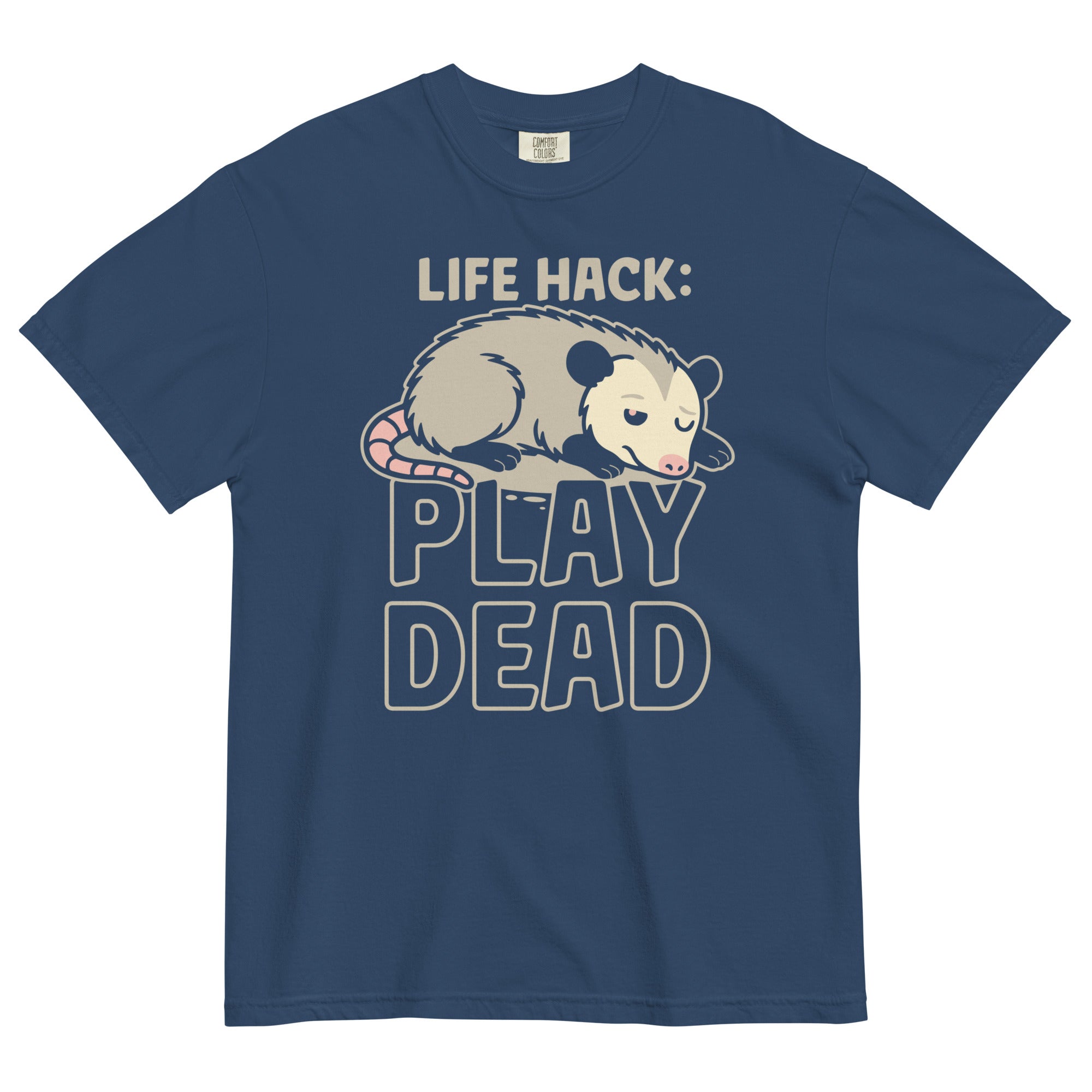 Life Hack Play Dead Men's Relaxed Fit Tee