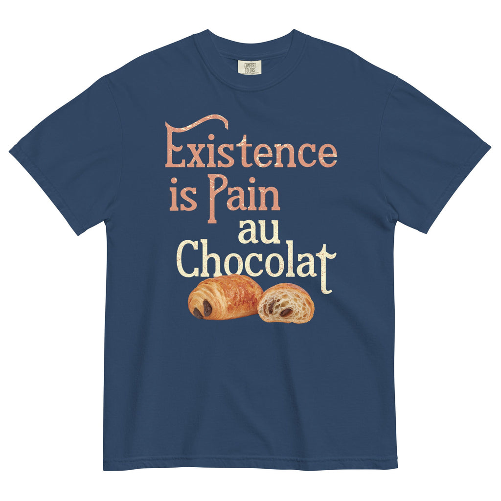 Existence Is Pain Au Chocolat Men's Relaxed Fit Tee