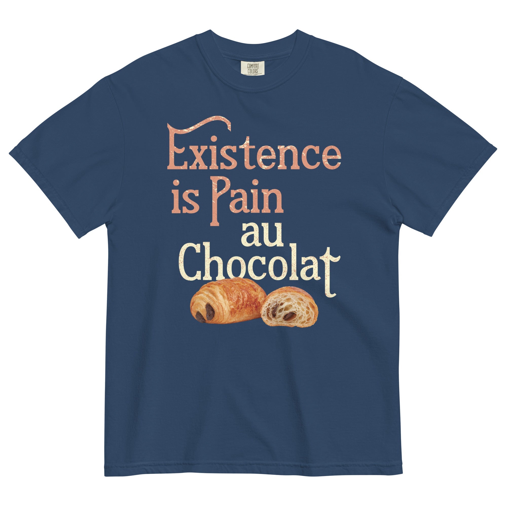Existence Is Pain Au Chocolat Men's Relaxed Fit Tee