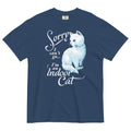 Sorry I Can't Go I'm An Indoor Cat Men's Relaxed Fit Tee