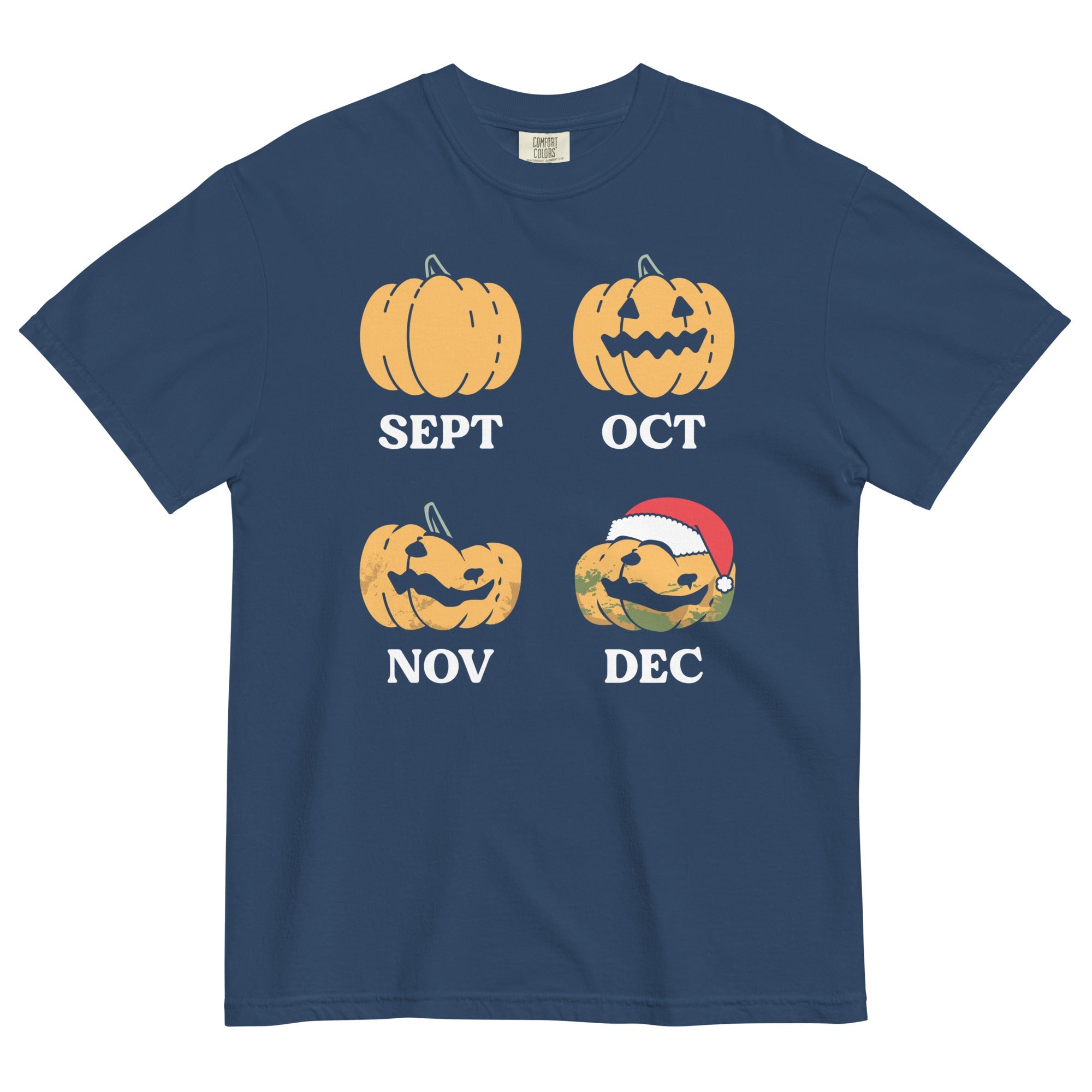 Pumpkin Months Men's Relaxed Fit Tee