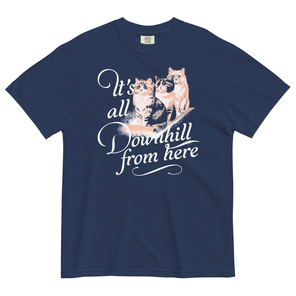 It's All Downhill From Here Men's Relaxed Fit Tee