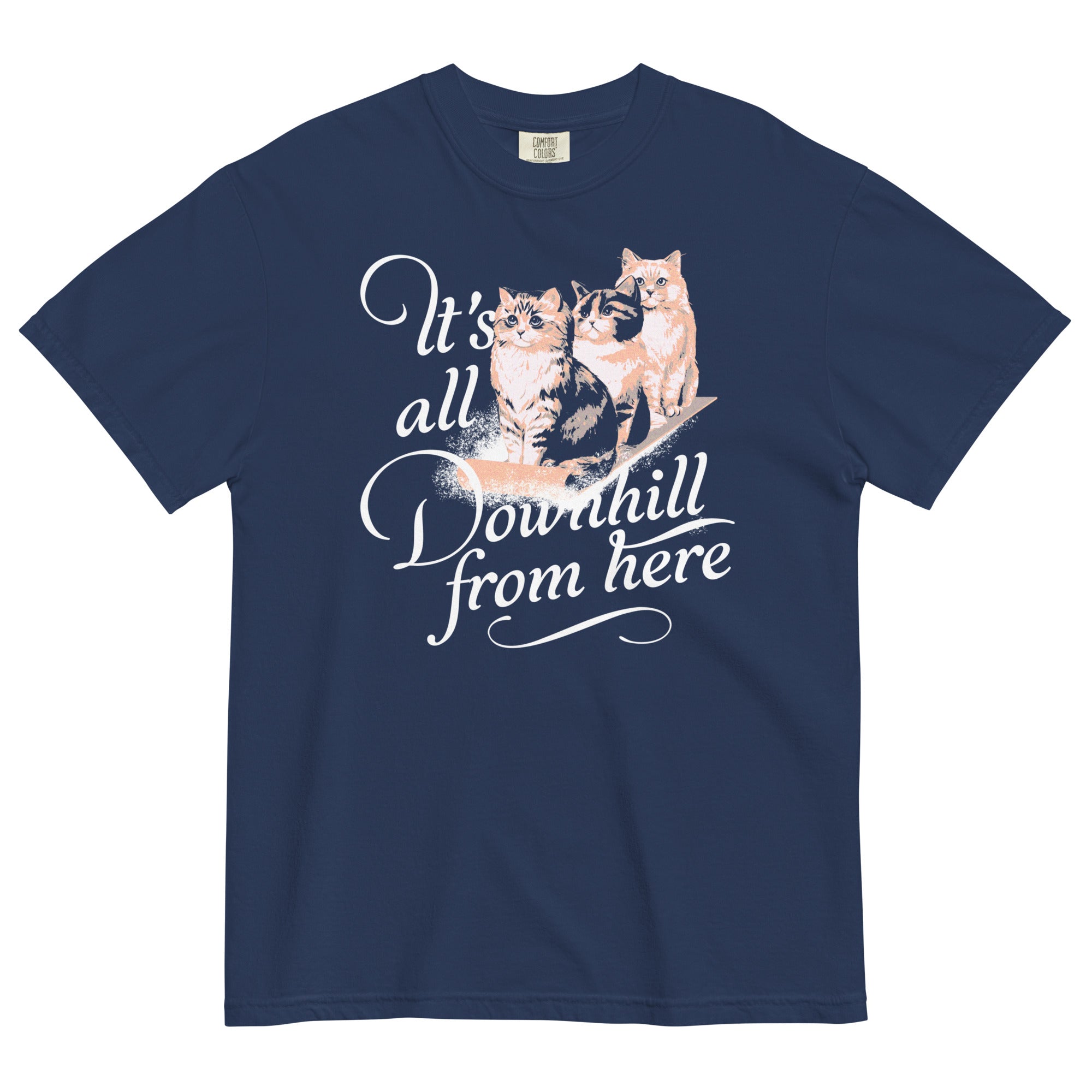 It's All Downhill From Here Men's Relaxed Fit Tee