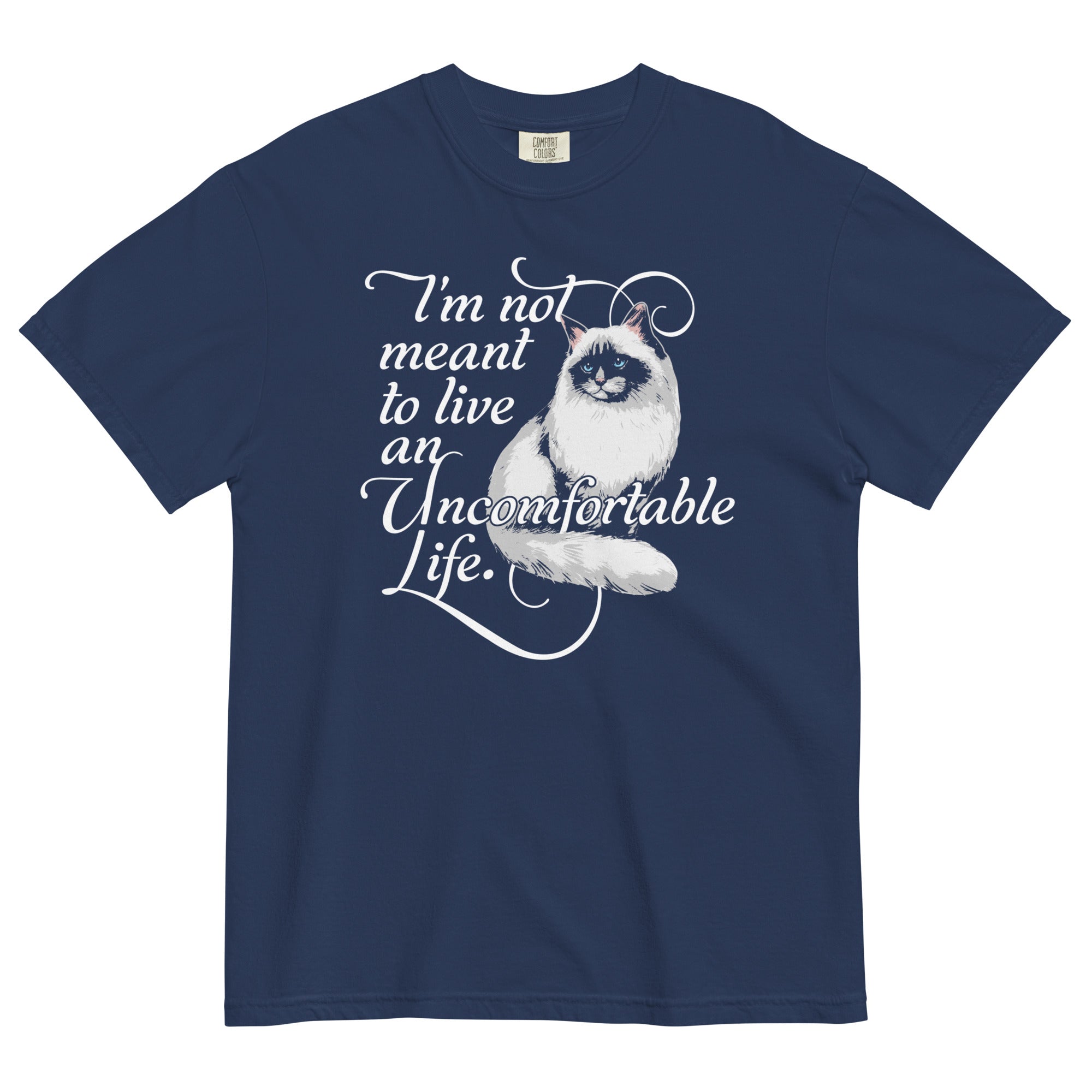 I'm Not Meant To Live An Uncomfortable Life Men's Relaxed Fit Tee