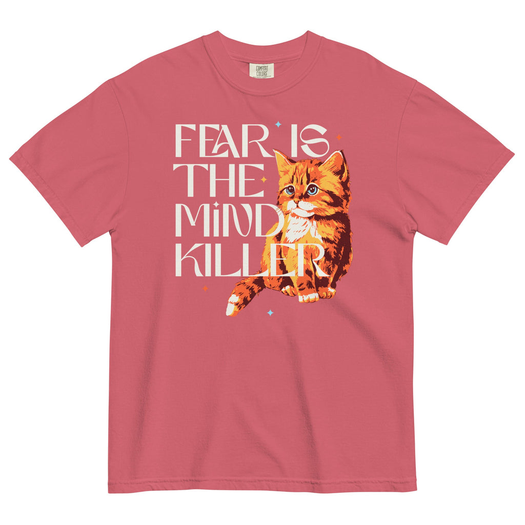 Fear Is The Mind Killer Cat Men's Relaxed Fit Tee