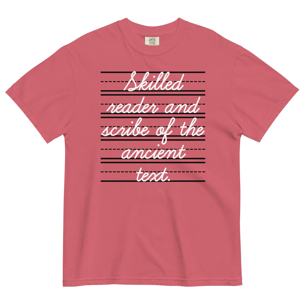 Skilled Reader And Scribe Of The Ancient Text Men's Relaxed Fit Tee