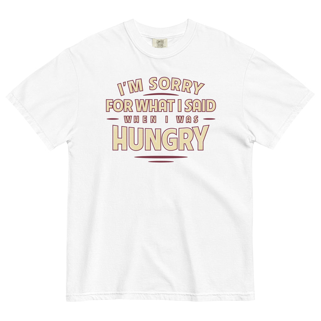 What I Said When I Was Hungry Men's Relaxed Fit Tee